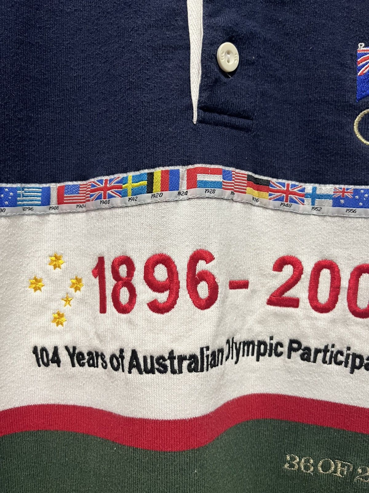 104 Years Australia Olympic Participation Rugby Shirt
