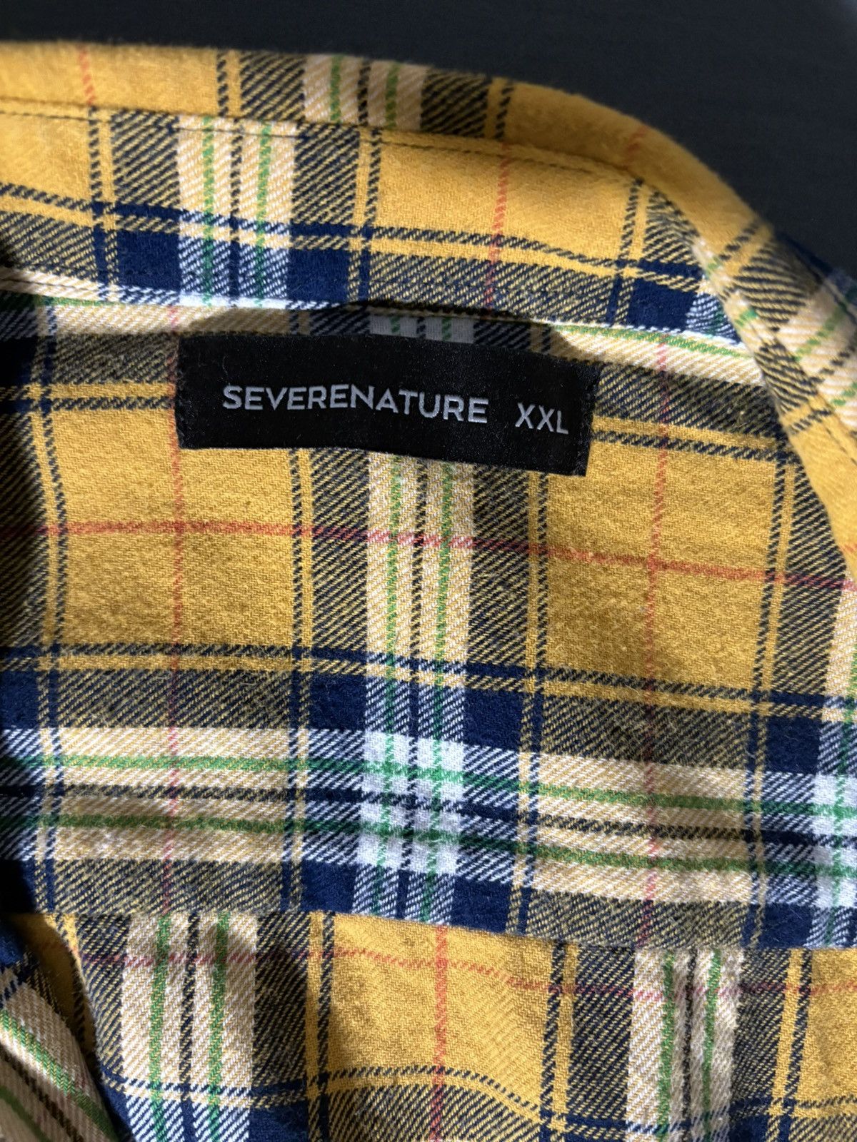 Flannel Yellow/Purple Mixed Plaid Flannel Size US XL / EU 56 / 4 - 2 Thumbnail