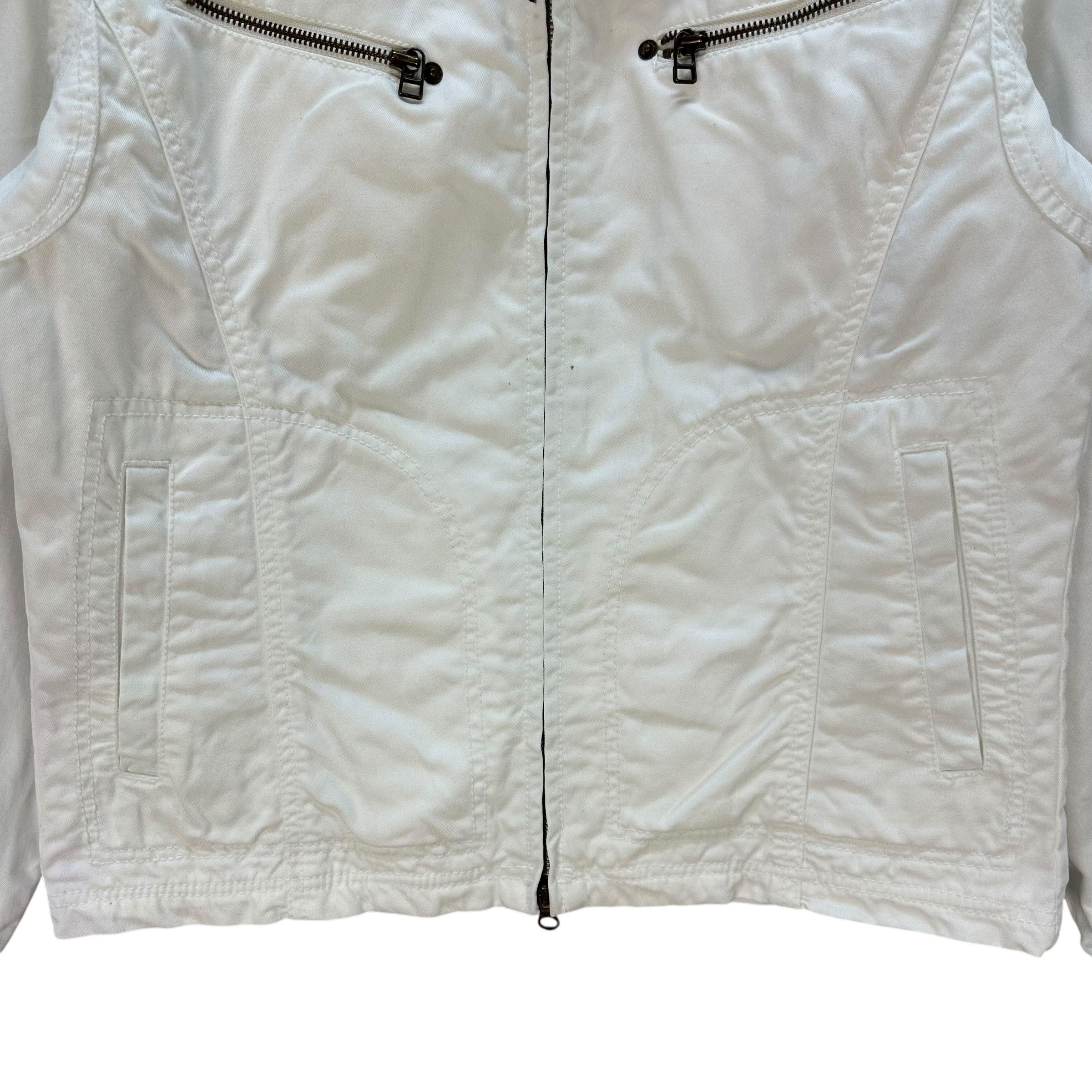 Von Dutch Vintage VON DUTCH 4 Pocket White Jacket #A74-1787 Size US L / EU 52-54 / 3 - 3 Thumbnail