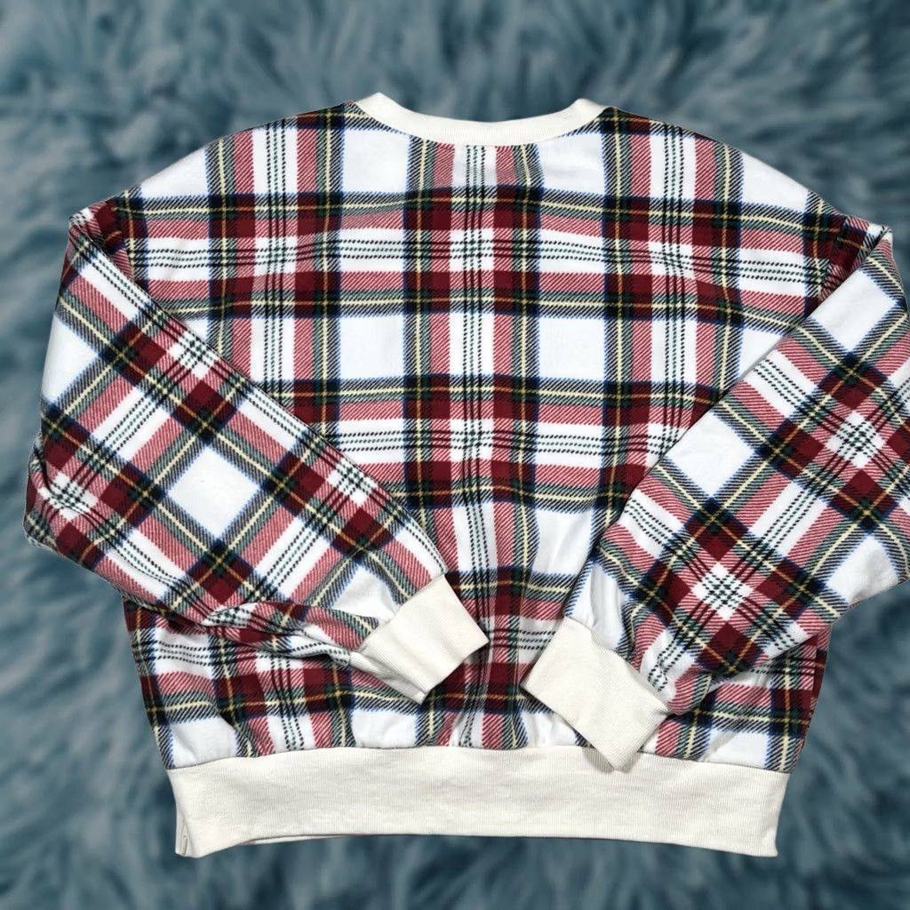 Old Navy Old Navy Women Plaid Sweater M Multicolor Pullover Size M / US 6-8 / IT 42-44 - 1 Thumbnail