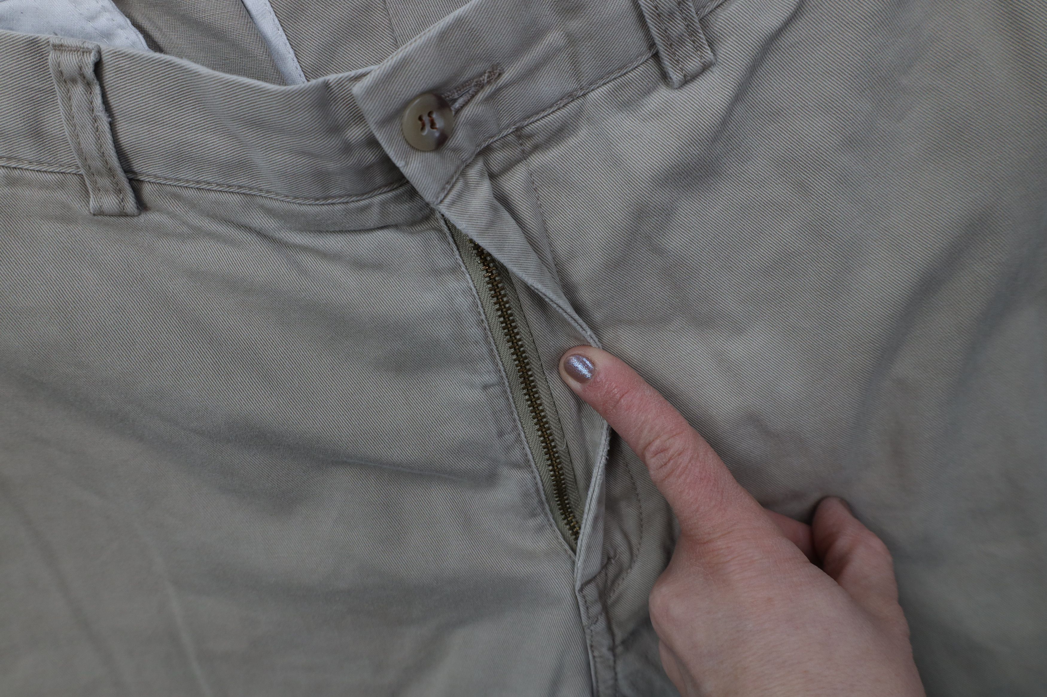 Ralph Lauren Vintage 90s Ralph Lauren Wide Leg Chino Pants Beige Cotton Size US 38 / EU 54 - 9 Thumbnail