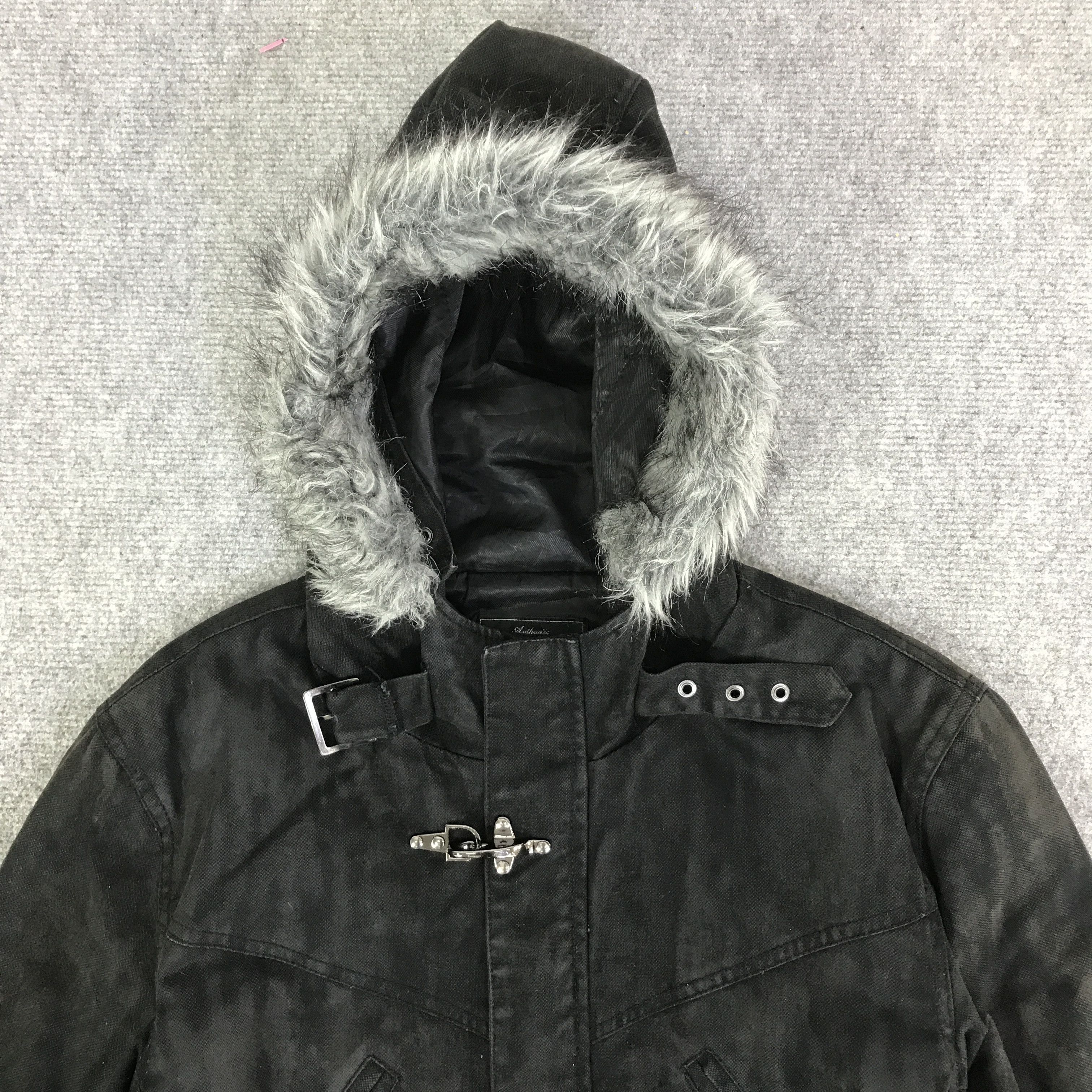 Japanese Brand ROUSHATTE PUNK DESIGN HOODIE JACKET K106B17 Size US L / EU 52-54 / 3 - 2 Thumbnail