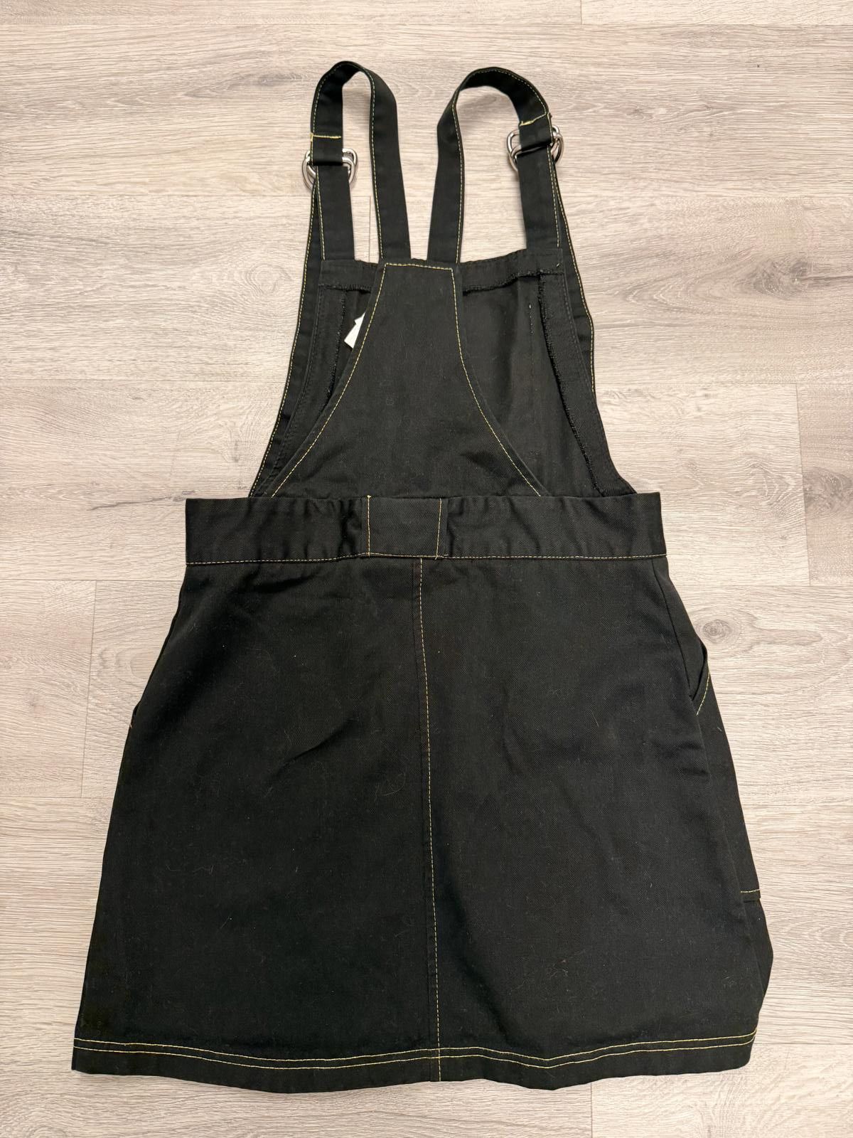 The Ragged Priest The Ragged Priest Black Denim Dungaree Overall Dress Size S / US 4 / IT 40 - 3 Thumbnail
