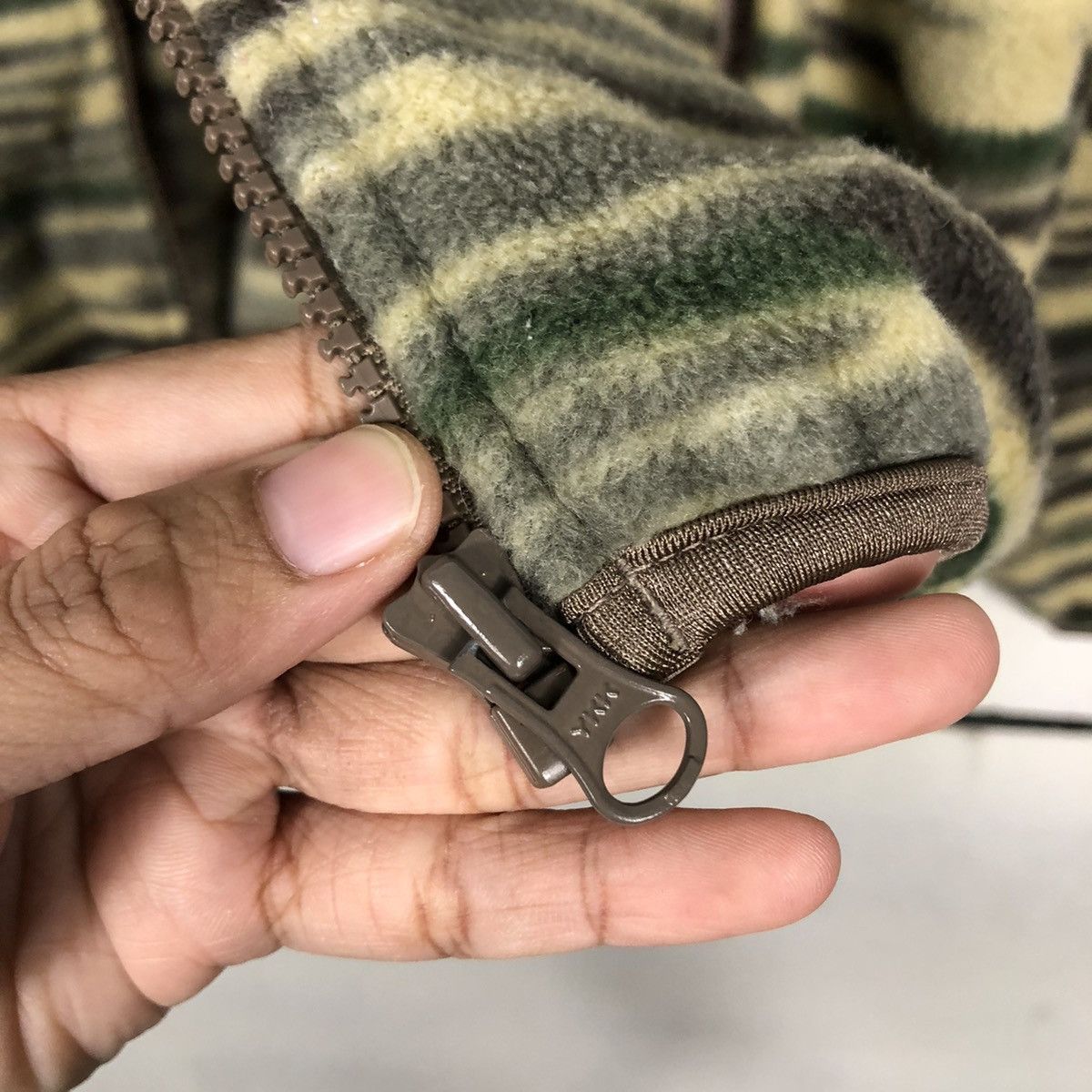 Japanese Brand Vintage Fleece Half Zipper Jacket East Village Navajo Aztec Size US M / EU 48-50 / 2 - 17 Thumbnail