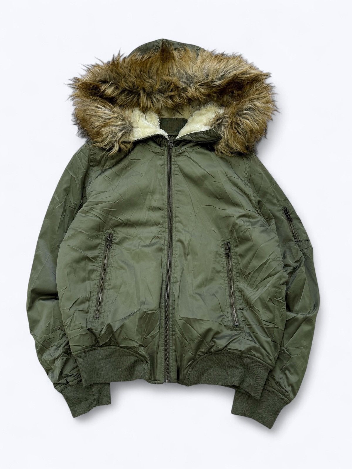 Hysteric Glamour Avant Garde Hysteric Glamour L.G.B. Style Fur Hood Jacket Size US M / EU 48-50 / 2 - 1 Thumbnail