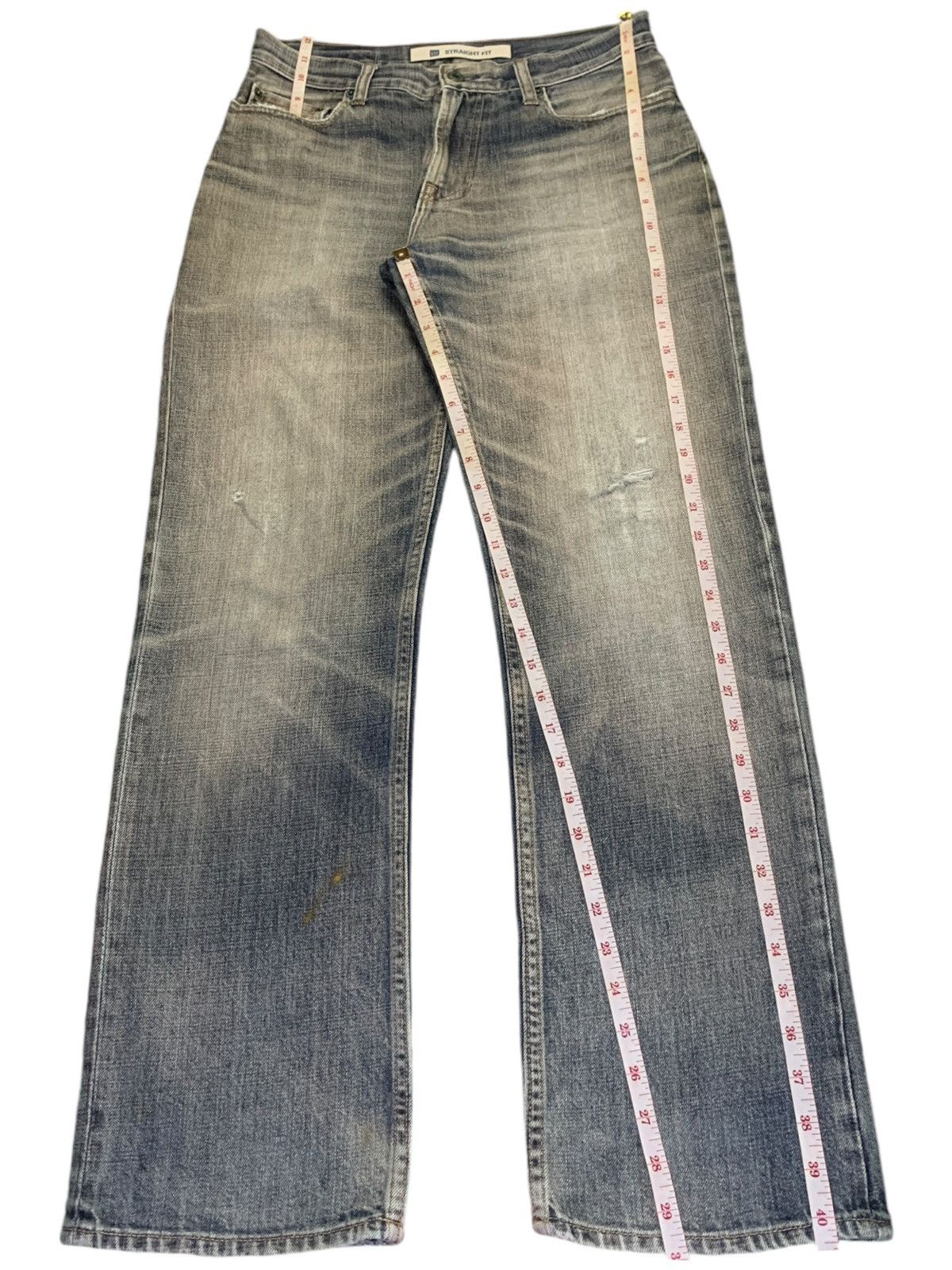 Gap SALES🔥Vintage Gap Rusty Wash Distressed Baggy Jeans Size US 30 / EU 46 - 12 Thumbnail