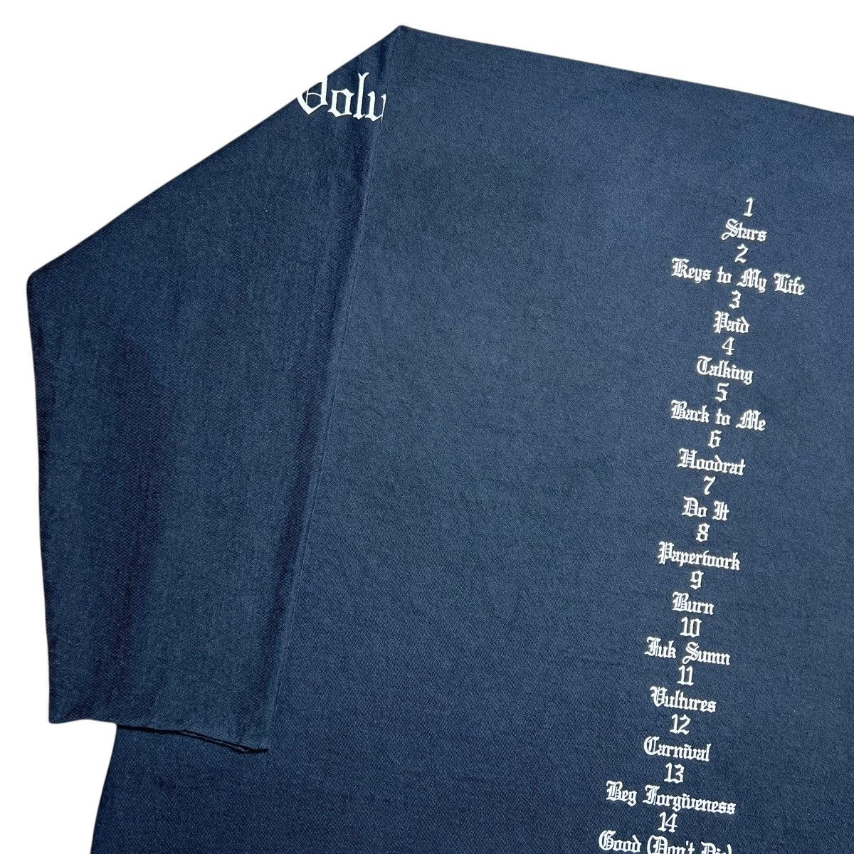 Kanye West × Rap Tees × Yeezy Kanye West Yeezy Vultures Volume 1 Over Sized Long Sleeve Size US L / EU 52-54 / 3 - 18 Thumbnail