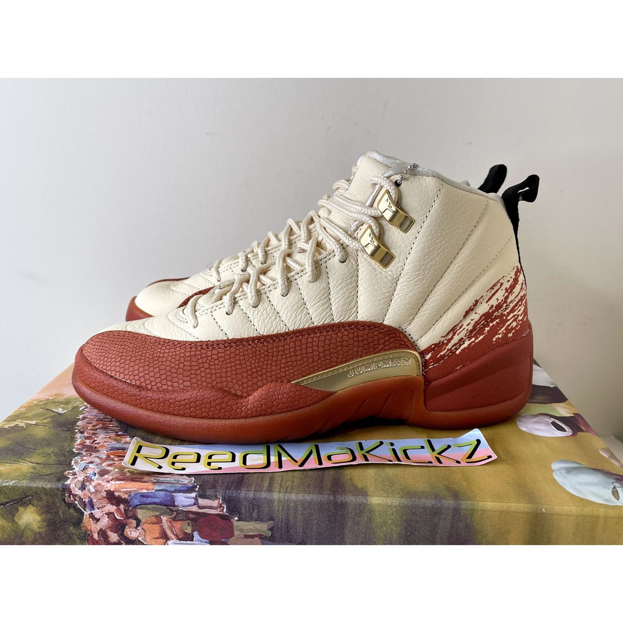 Jordan Brand Jordan 12 Retro x Eastside Golf Out the Mud Mens 5us Size US 5 / EU 37 - 1 Thumbnail