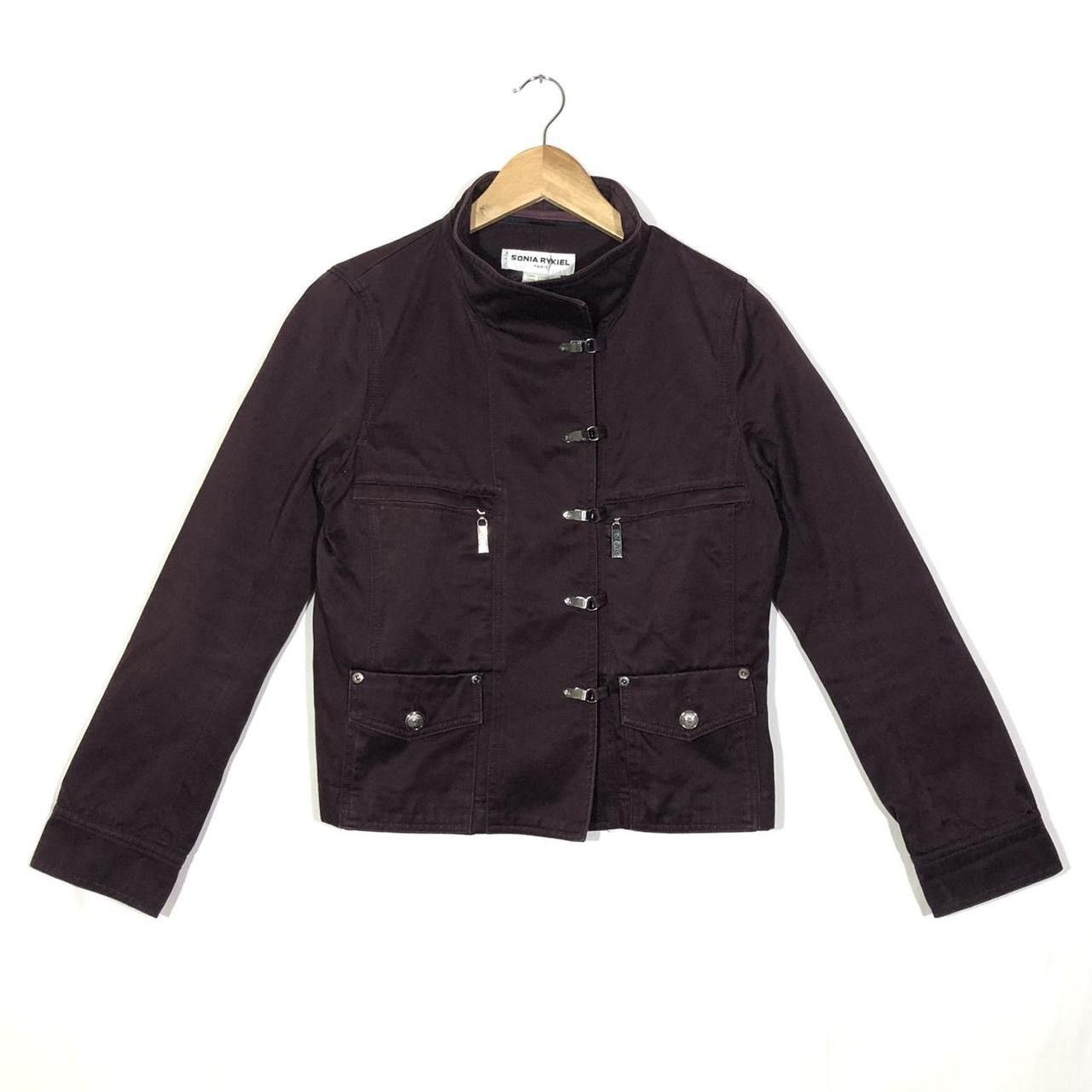 Sonia Rykiel Veston Violet Bordeaux Vintage 90’s Sonia Rykiel Paris Size M / US 6-8 / IT 42-44 - 1 Thumbnail