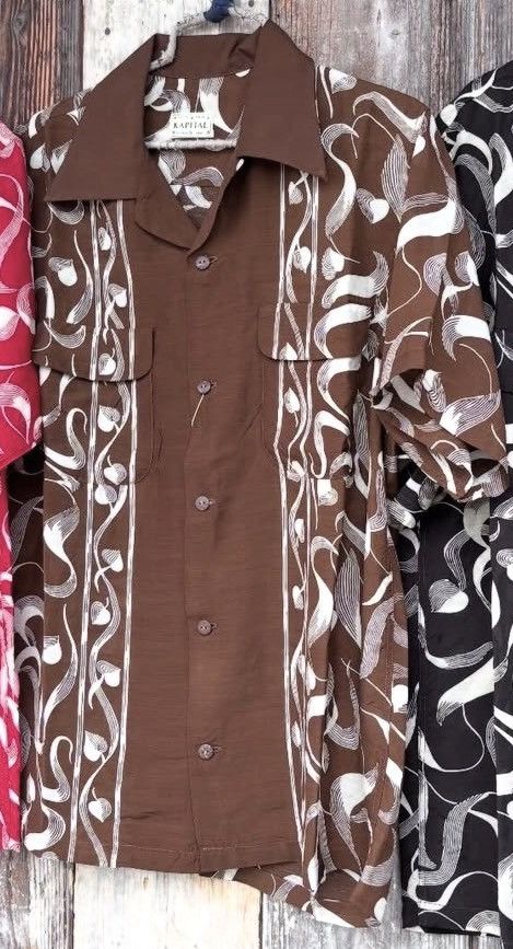 Kapital Kapital Silk rayon okura Pattern aloha shirt size 2 Size US M / EU 48-50 / 2 - 2 Thumbnail