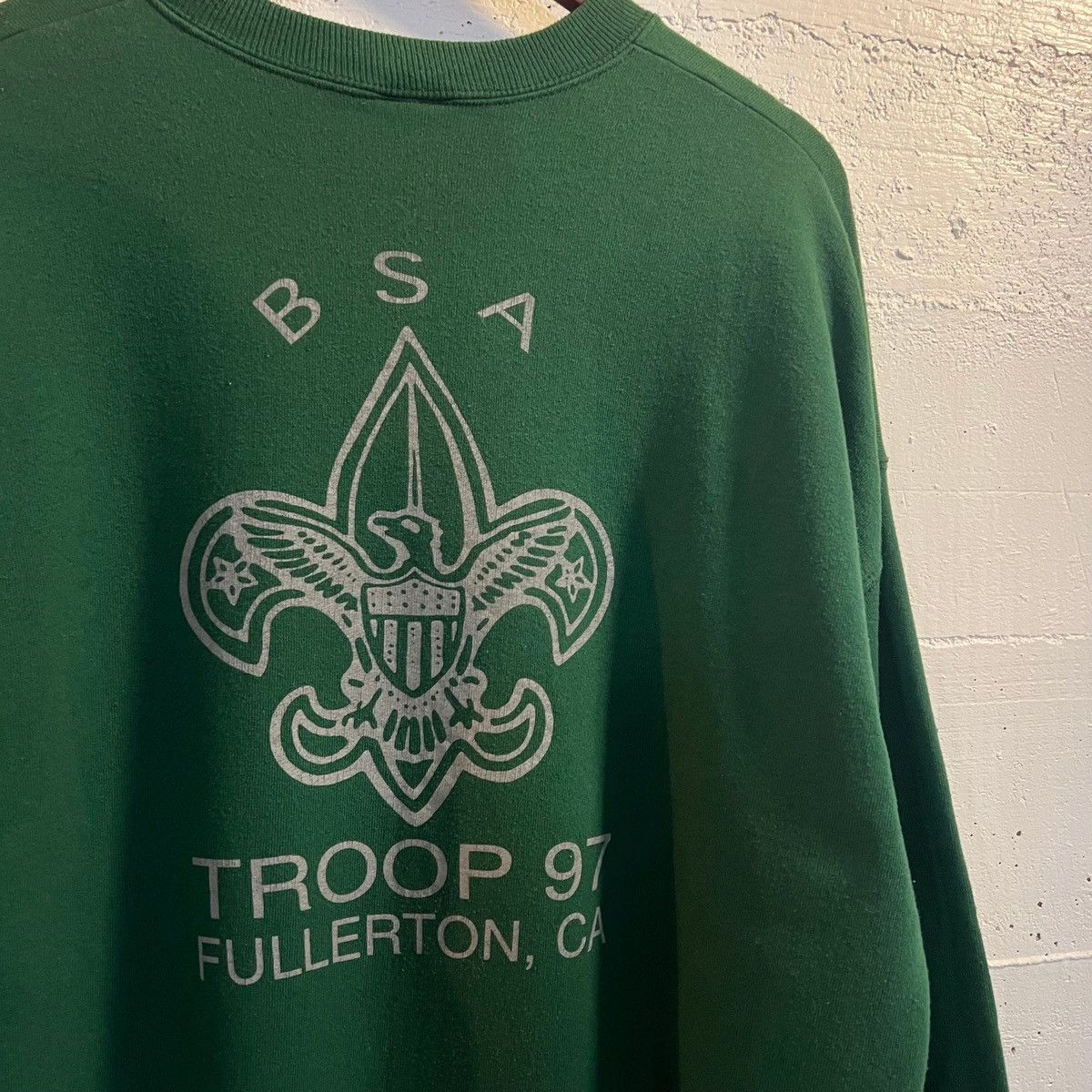 Hanes Vintage Boy Scouts ‘Troop 97’ Crewneck Sweatshirt Size US XXL / EU 58 / 5 - 6 Thumbnail
