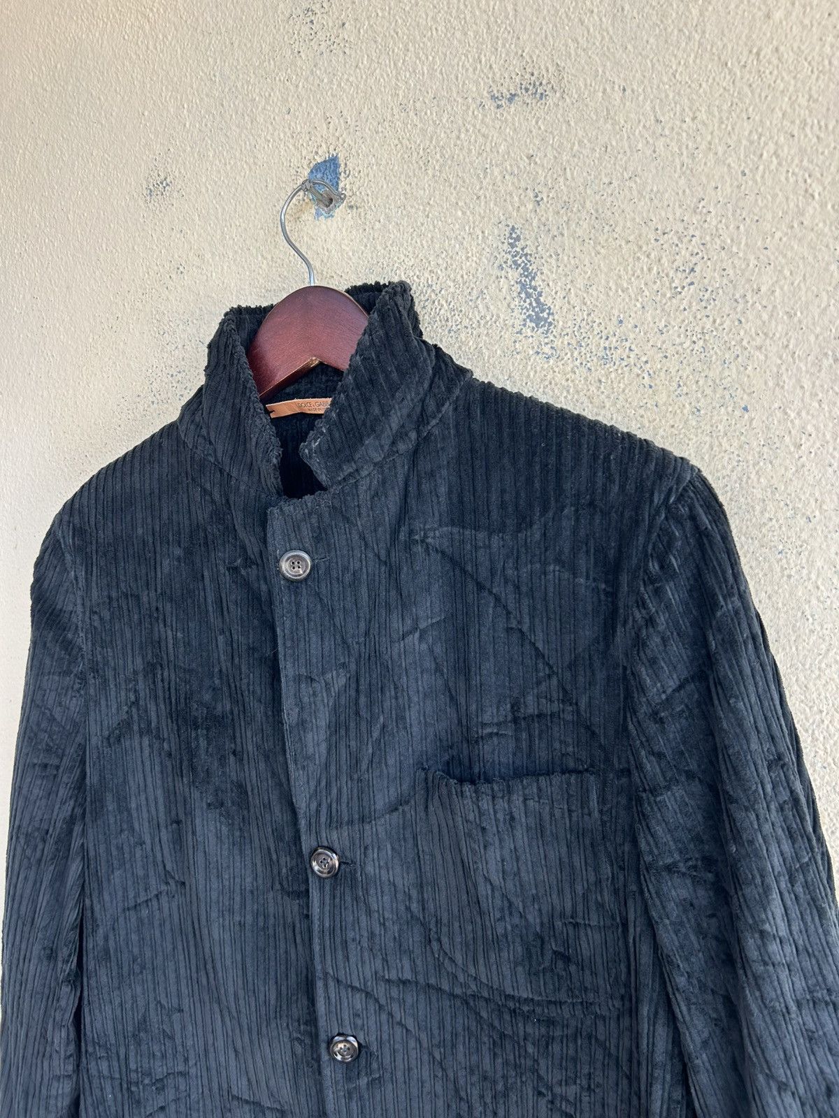 Dolce & Gabbana Dolce & Gabbana Corduroy Blazer Jacket Size US M / EU 48-50 / 2 - 4 Thumbnail