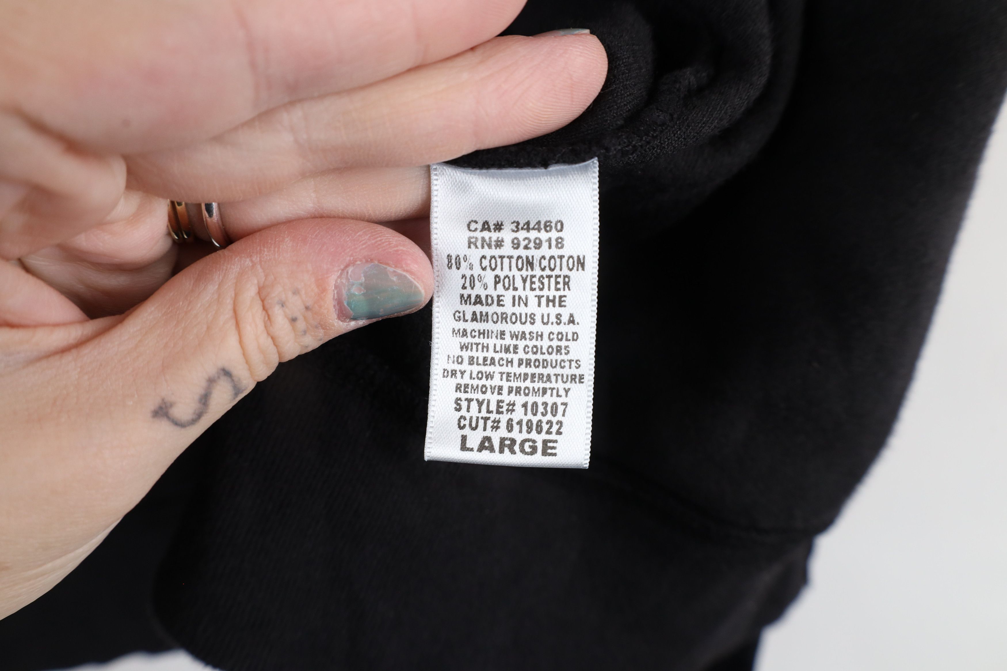 Juicy Couture × Vintage Vintage 90s Y2K Juicy Couture Velvet Velour Jacket Black USA Size L / US 10 / IT 46 - 12 Thumbnail