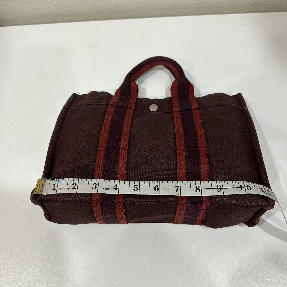 Hermes ‼️LASTDROP‼️ HERMES FOURRE TOUT PM CANVAS HAND TOTE BAG Size ONE SIZE - 6 Thumbnail