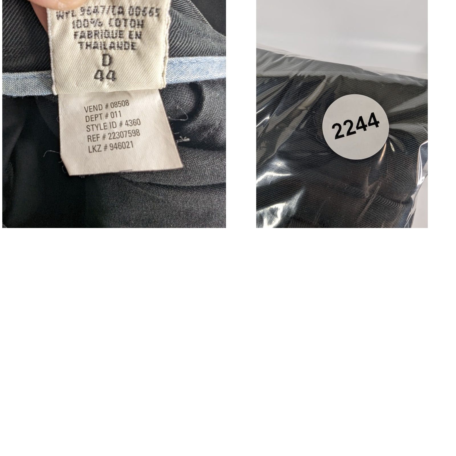 Eddie Bauer Eddie Bauer Flat Front Twill Pants Black Cotton Women's 14 Flat Front Khakis Chinos 30 1/4" Inseam Size 36" / US 14 / IT 50 - 9 Thumbnail