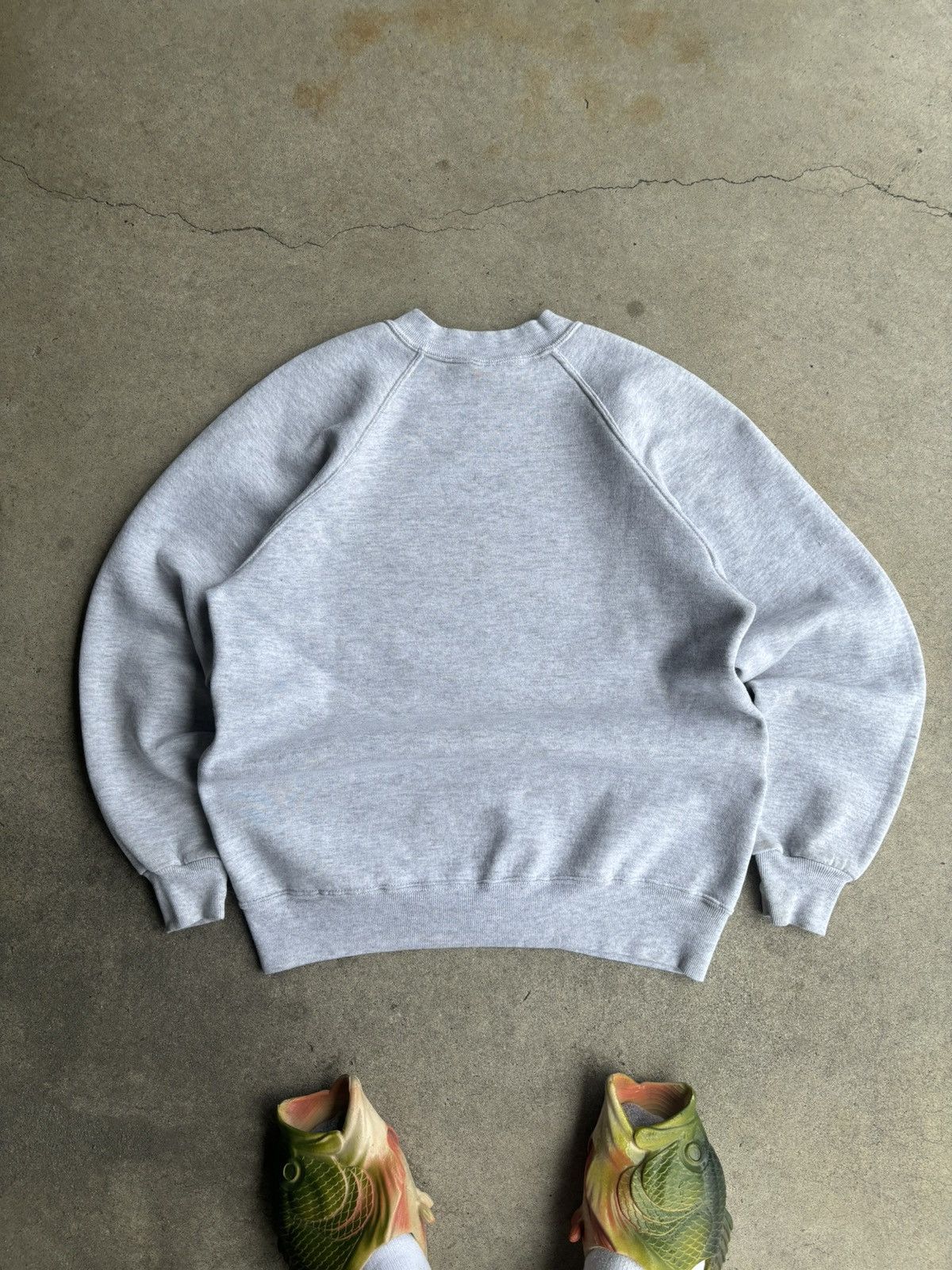 Band Tees × Vintage Crazy 90s Lush Band Spooky Simple Logo Boxy Grey Crewneck Size US L / EU 52-54 / 3 - 2 Thumbnail