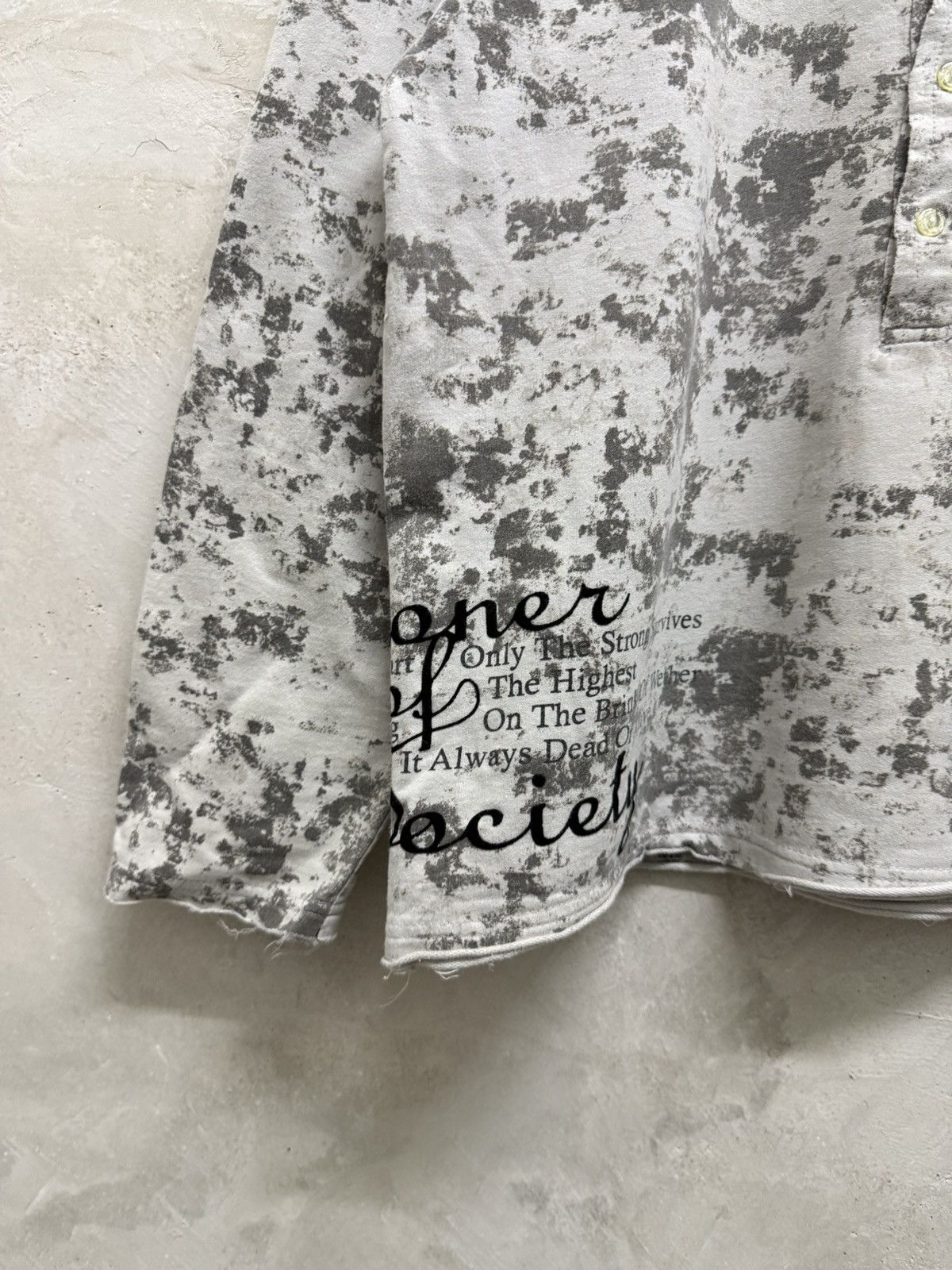 In The Attic Distressed vkei 2000s In the Attic punk LS lgb kmrii styled Size US L / EU 52-54 / 3 - 3 Thumbnail