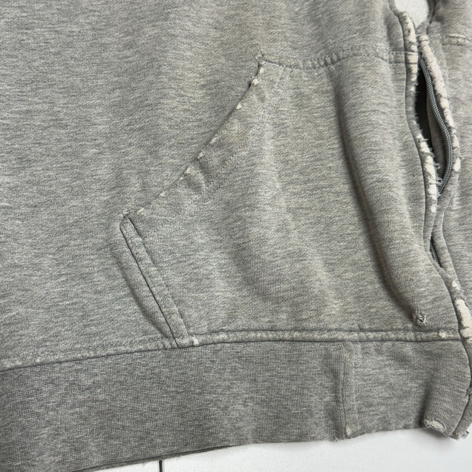 Anchor Blue Vintage Anchor Blue Hoodie Sweatshirt Mens L Gray Y2K Surf S Size US L / EU 52-54 / 3 - 6 Thumbnail