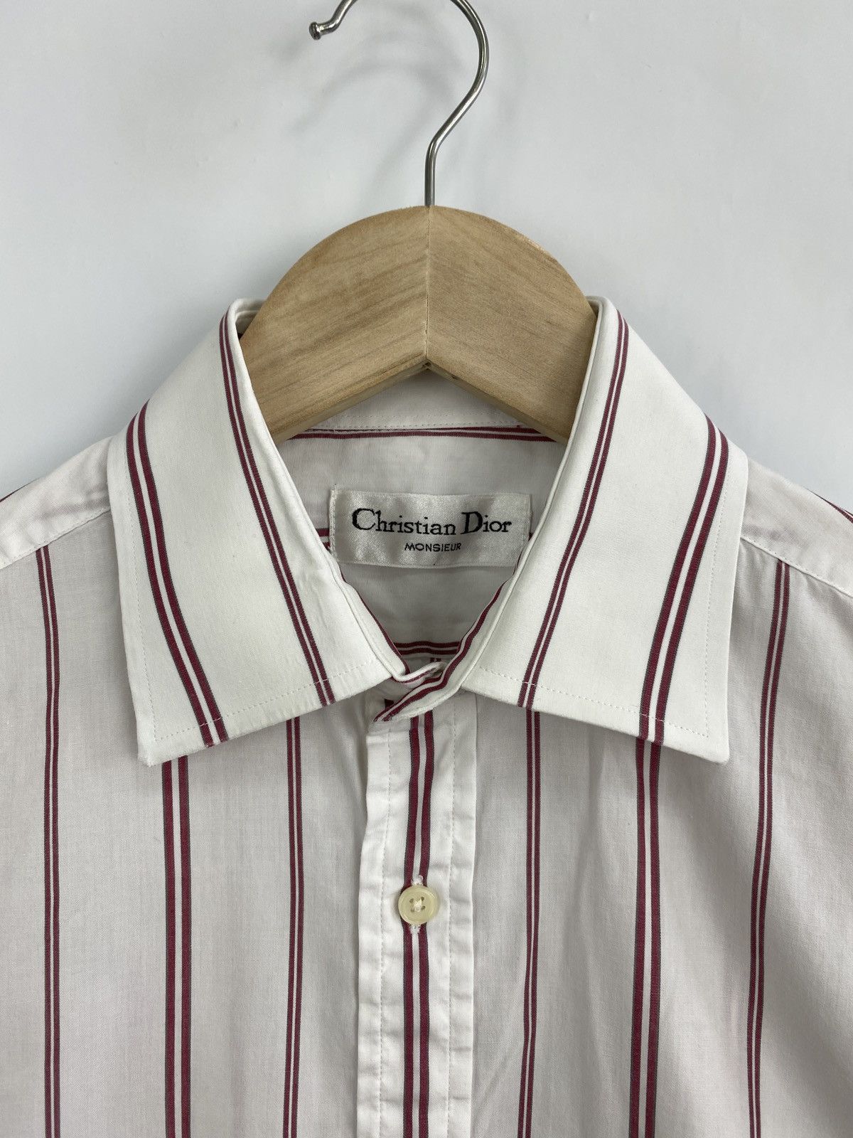 Christian Dior Monsieur Vintage 90s Dior Shirt Long Sleeve Rare Retro Hype Y2K Size US S / EU 44-46 / 1 - 4 Thumbnail