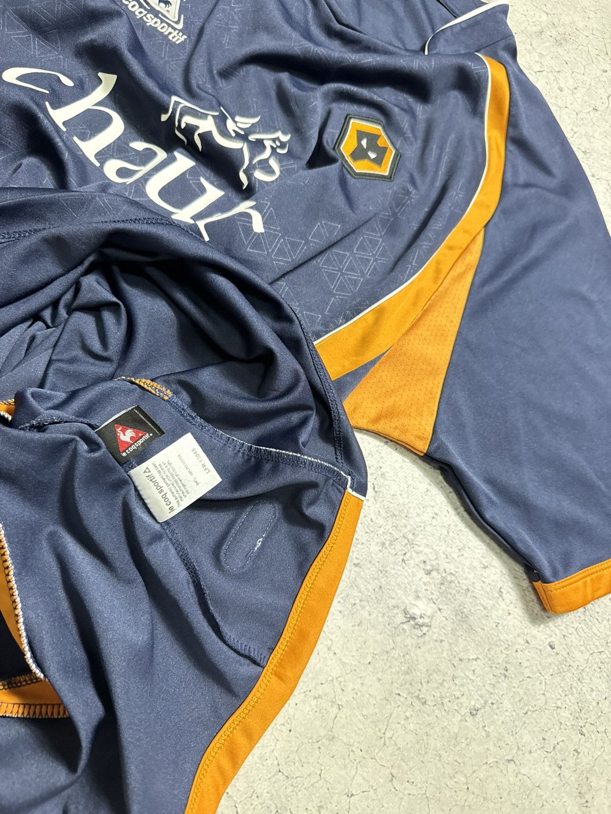 Le Coq Sportif Le Coq Sportif Wolverhampton 2007/2008 Vintage Jersey Size US XL / EU 56 / 4 - 8 Thumbnail