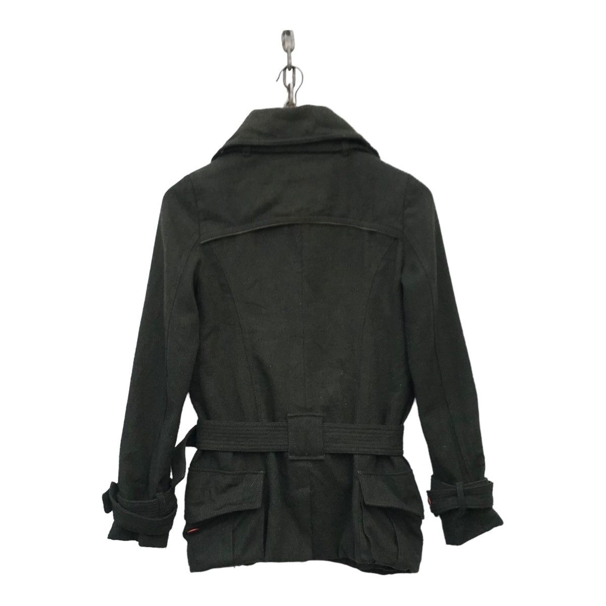 GOA GOA Women Military Fashion Wool Blend Belted Jacket Size S / US 4 / IT 40 - 6 Thumbnail