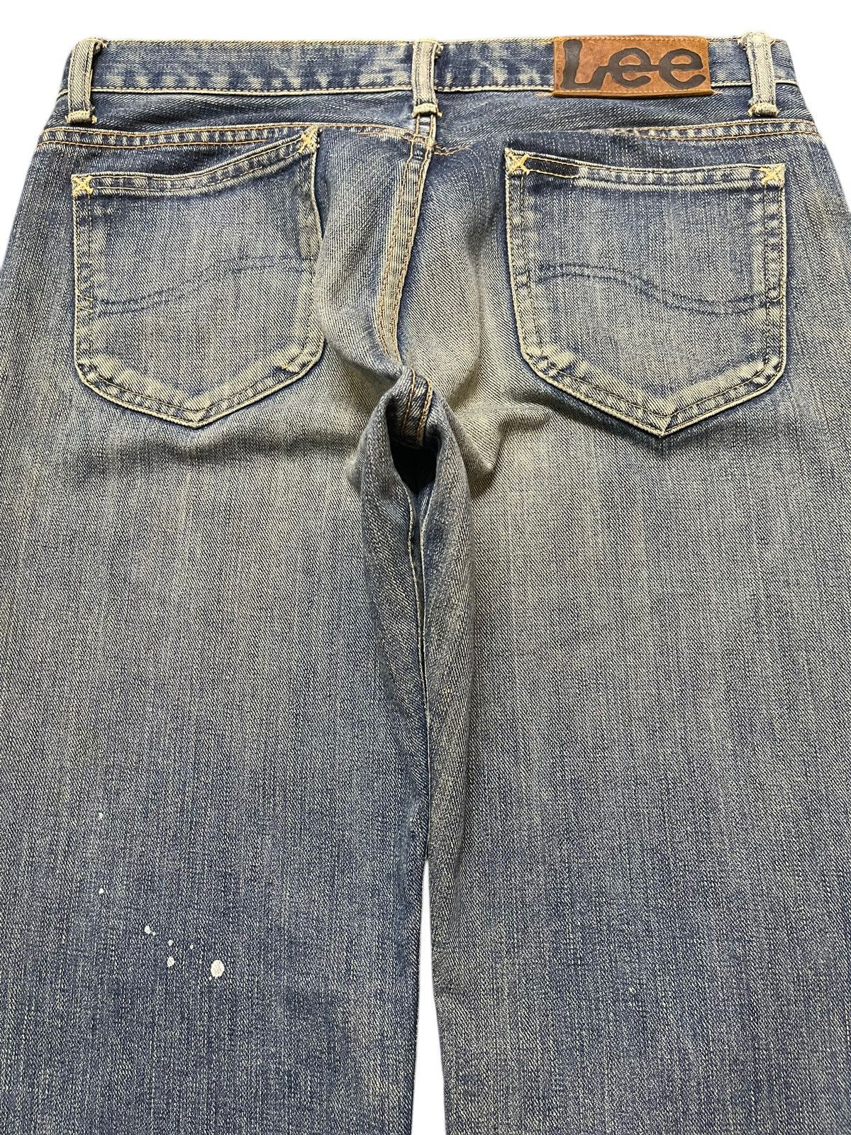 Lee Vintage Lee Mud Faded Wash Distress Style Jeans Size US 30 / EU 46 - 5 Thumbnail