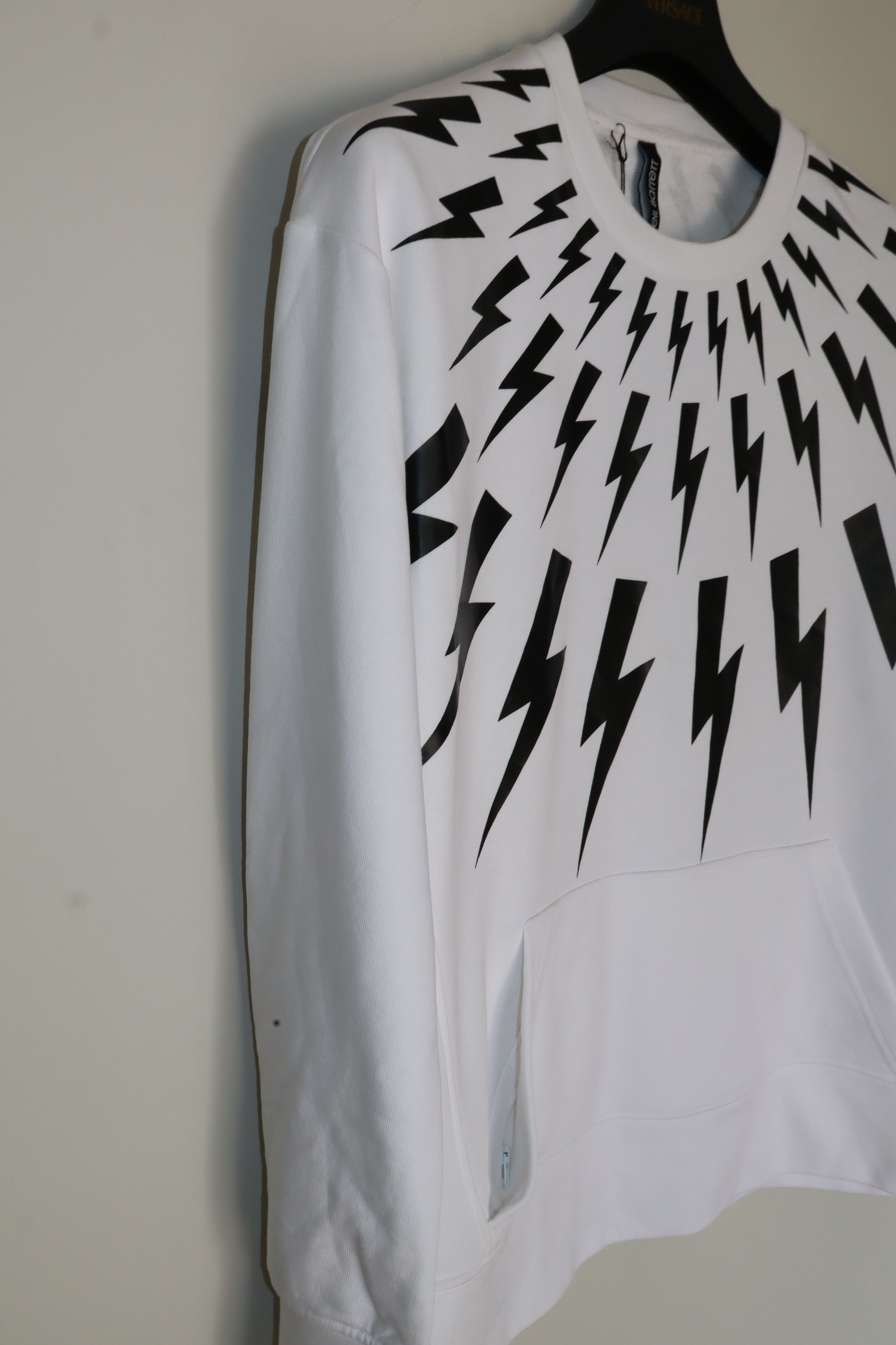 Neil Barrett Lightning bolt print sweatshirt Size US M / EU 48-50 / 2 - 7 Thumbnail