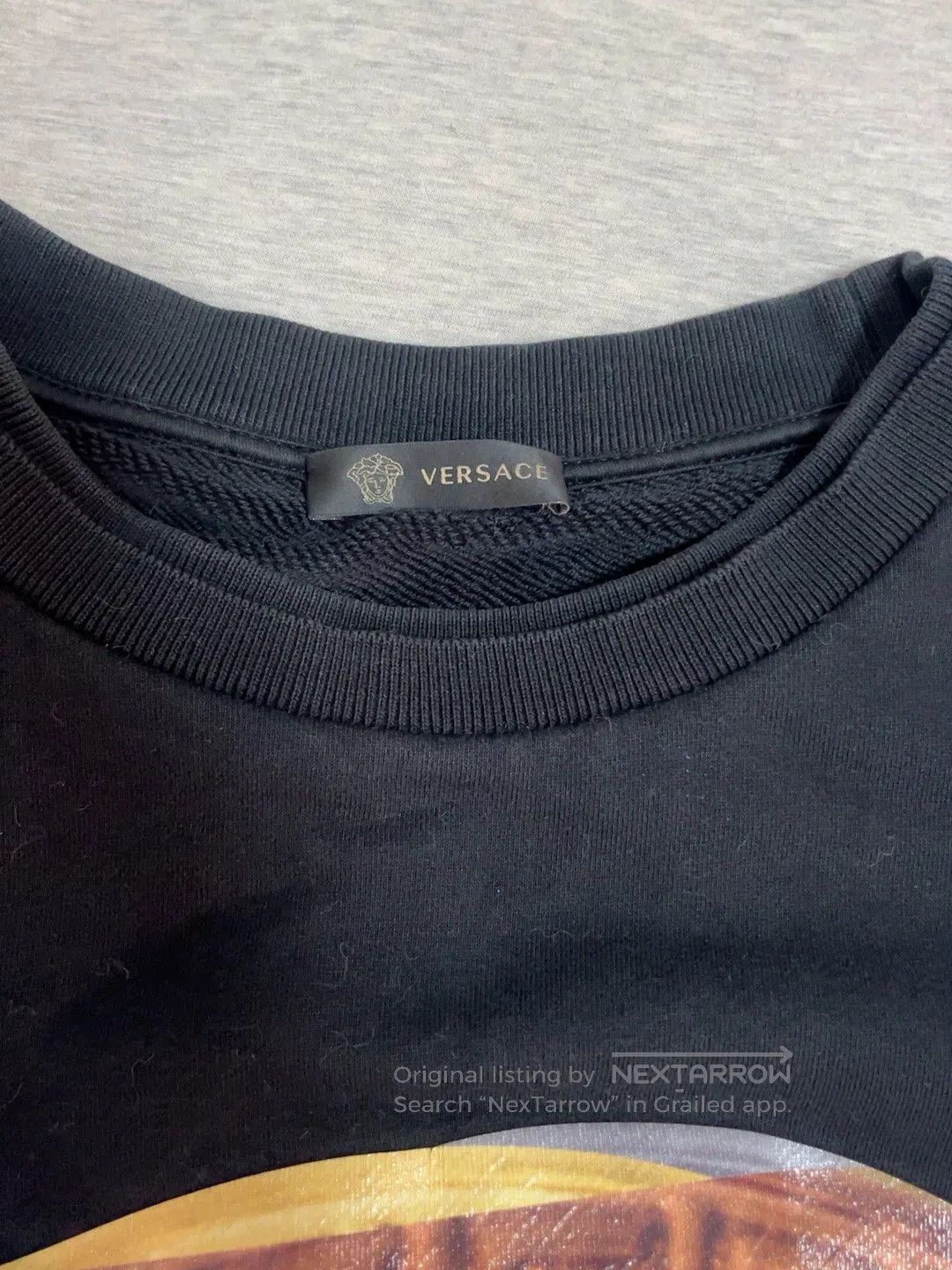Versace versace graphic long sleeve sweatshirt xl. Size US XL / EU 56 / 4 - 3 Thumbnail