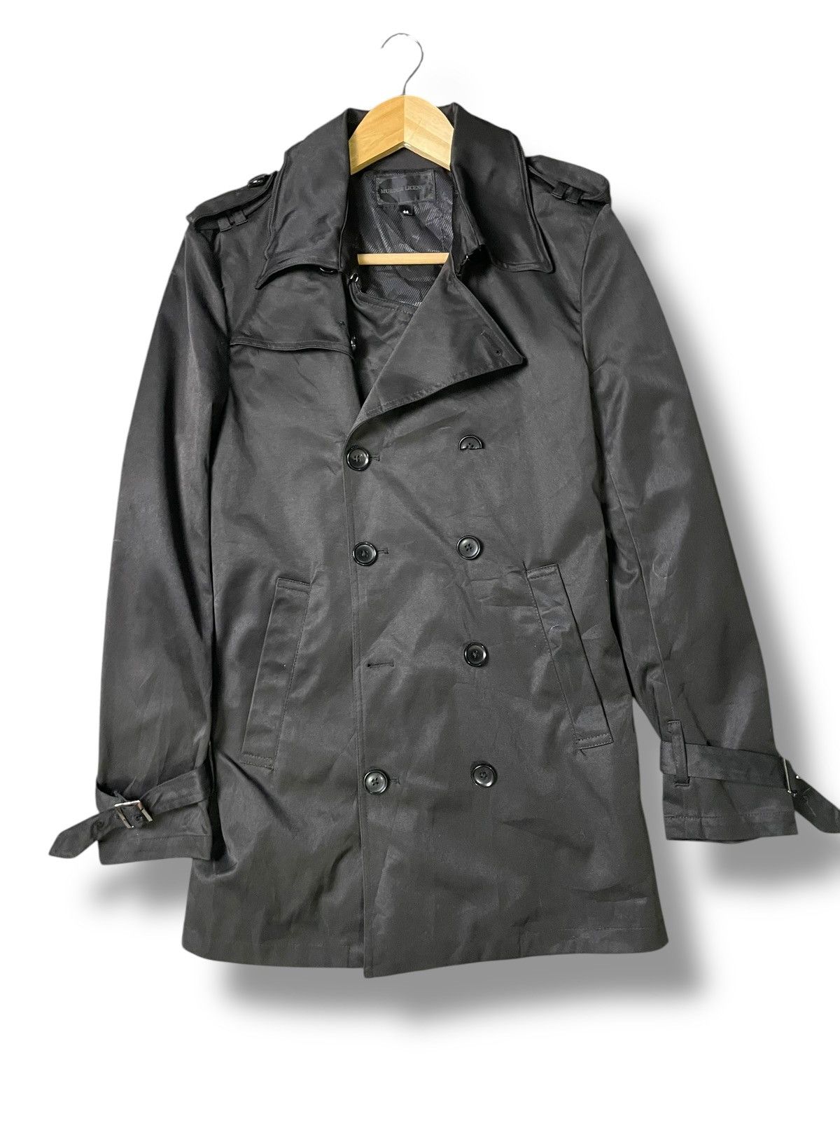 Japanese Brand × Murder License × Vintage Murder License x Vintage Belted Trench Coat (35) Size US S / EU 44-46 / 1 - 5 Thumbnail