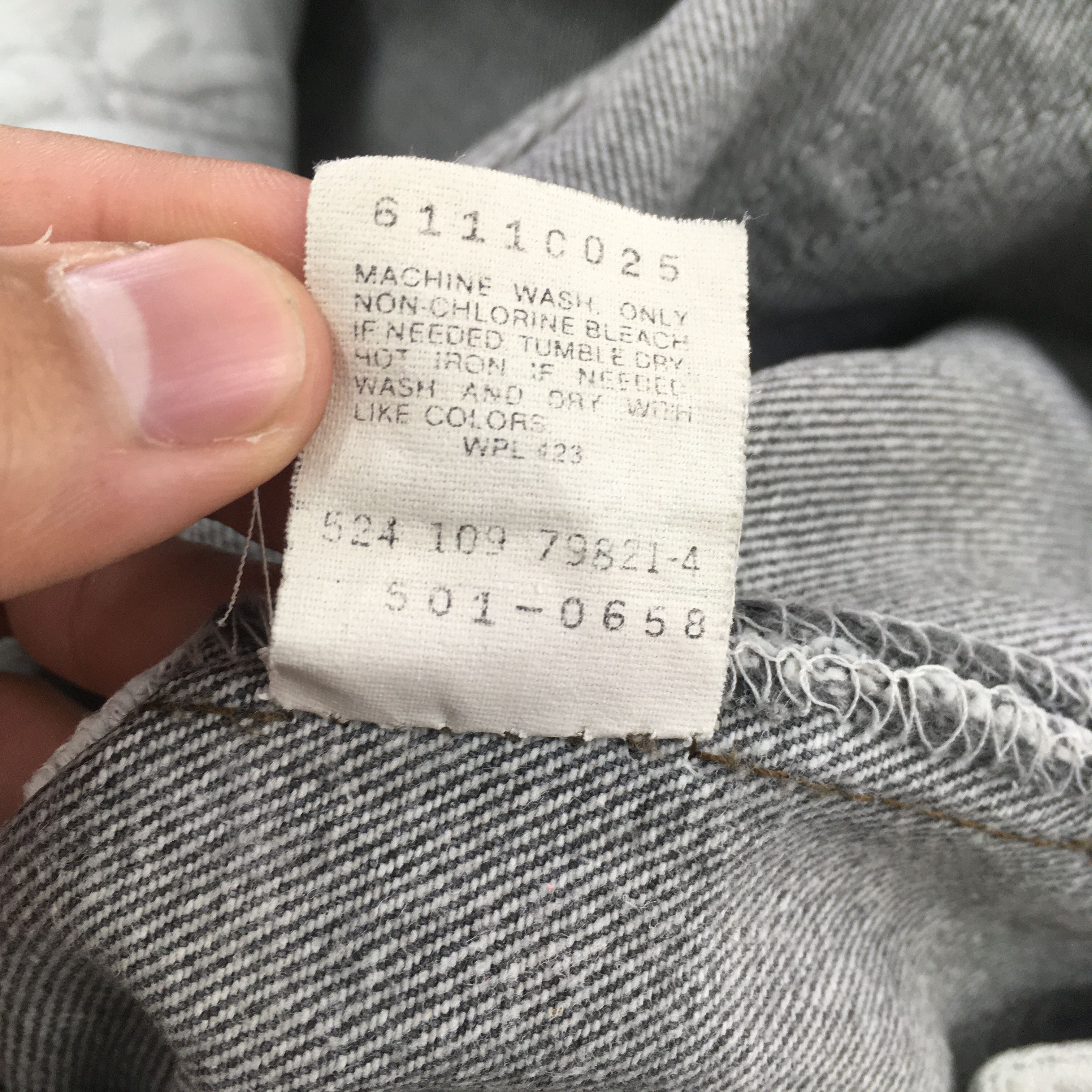 Levi's Size 28x29 Vintage 80s Levi's 501 Black Jeans S748 Size US 28 / EU 44 - 14 Thumbnail