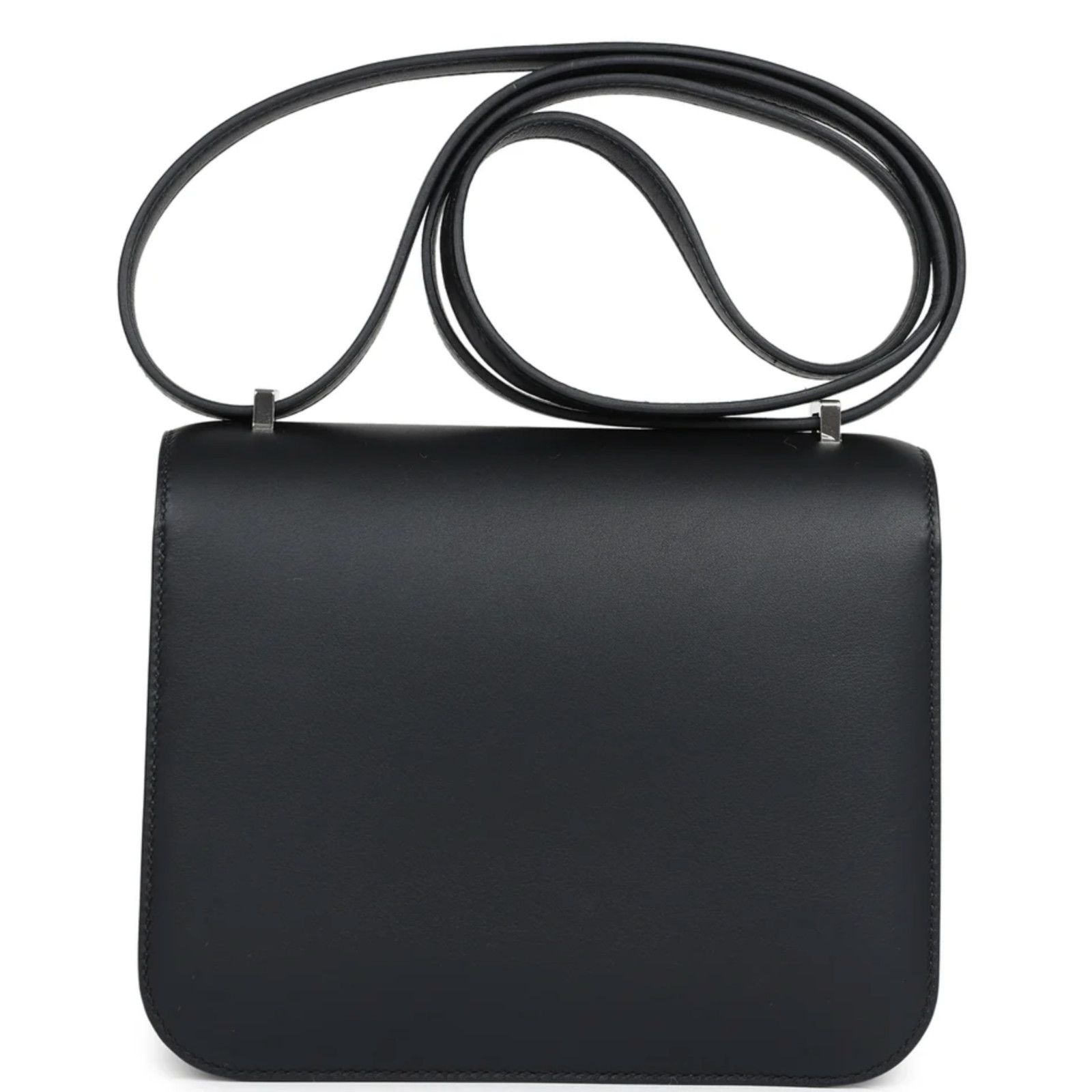 Hermes Hermes Constance Black Embroidered Palladium Hardware Bag Size ONE SIZE - 6 Thumbnail