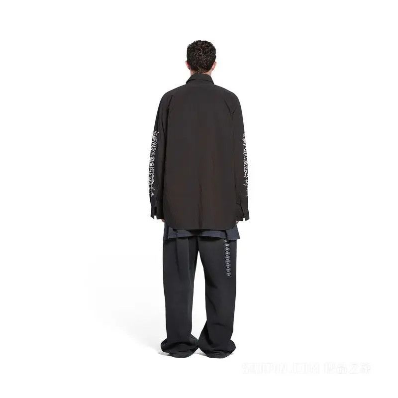 Balenciaga o1la1rc1a0226 DIY Metal Outline Engineered Shirt Oversized Size US L / EU 52-54 / 3 - 5 Thumbnail