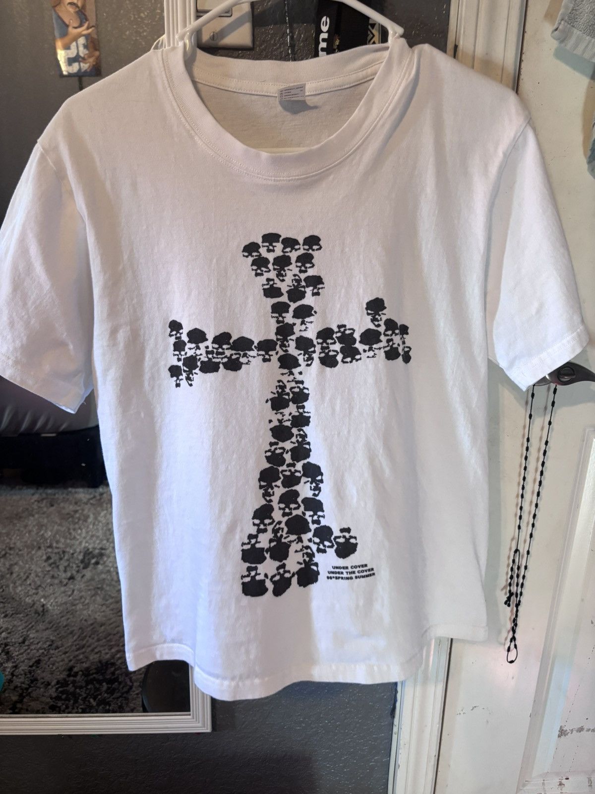 Jun Takahashi × Undercover Ss1996 Undercover skull cross t shirt