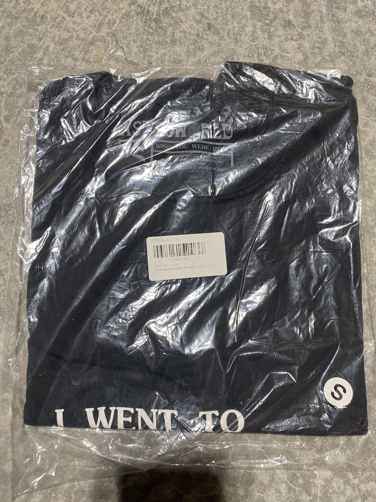 Travis Scott Travis Scott Astroworld Wish You Were Here Black Tee Size US S / EU 44-46 / 1 - 3 Thumbnail