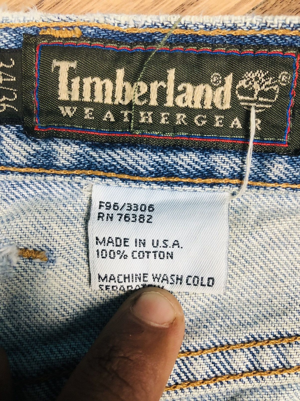 Timberland Timberland Weathergear Jeans (36) Size US 34 / EU 50 - 11 Thumbnail