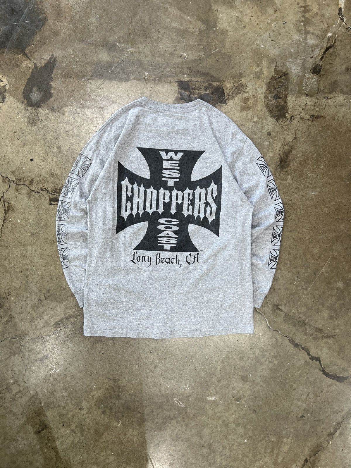 West Coast Choppers Vintage West Coast Choppers Cross LS Large Size US L / EU 52-54 / 3 - 2 Thumbnail