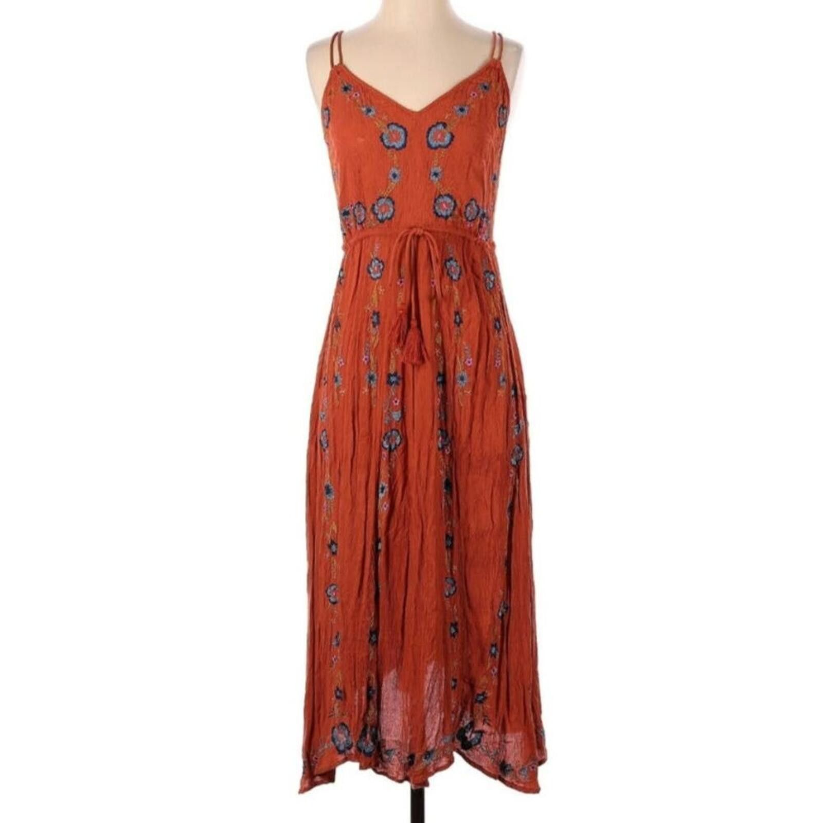 free people orange embroidered dress Shop Free People Clothing and Dresses at SilkRoll. Trade with us!