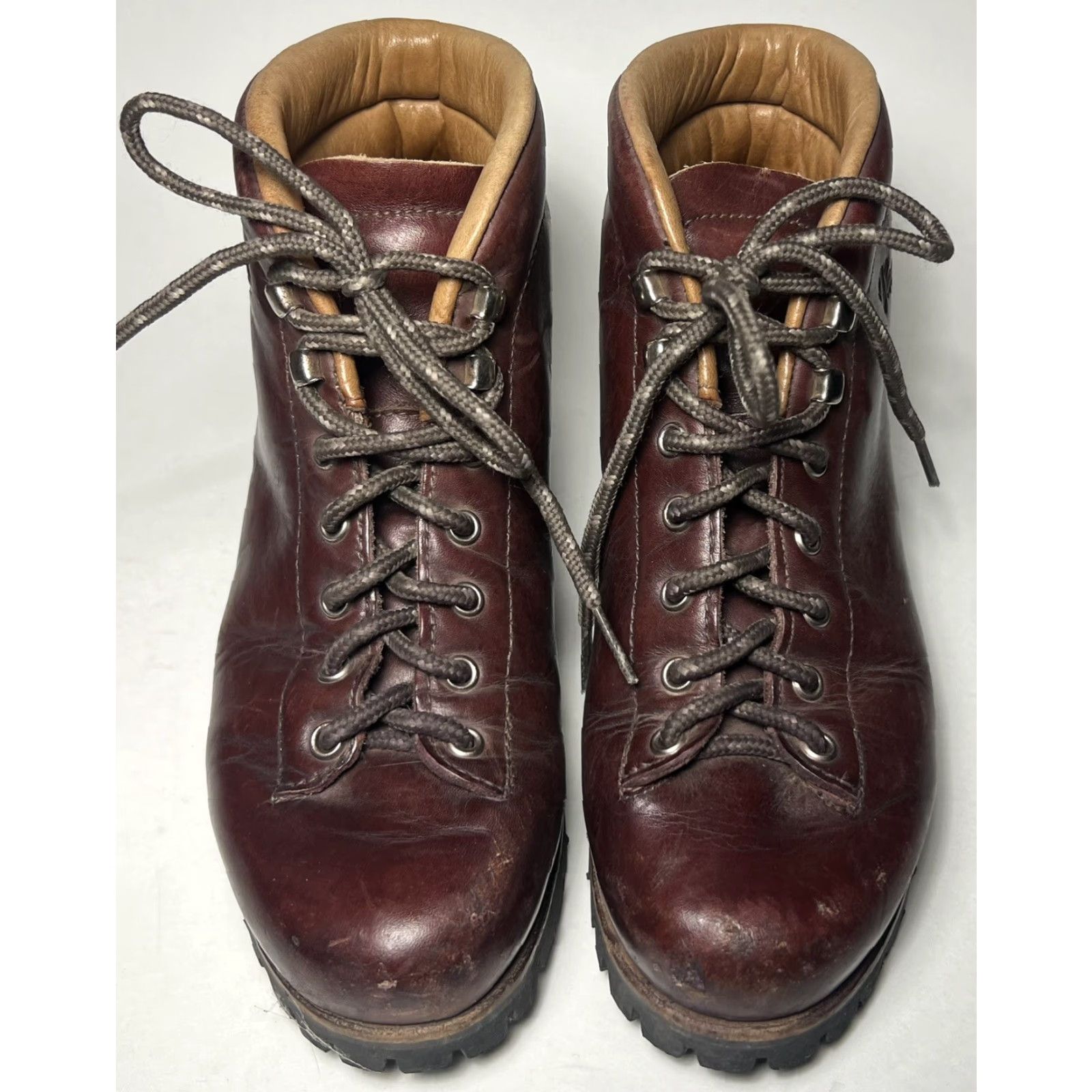 Vasque VINTAGE Vasque Highlander Boot Woman 7 M Red Leather Hiking Combat Shoes Womens Boots Size US 7 / IT 37 - 6 Thumbnail