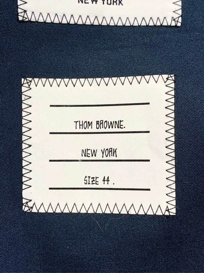 Thom Browne Thom Browne Turn down single row buttoned straight coat Size M / US 6-8 / IT 42-44 - 5 Thumbnail