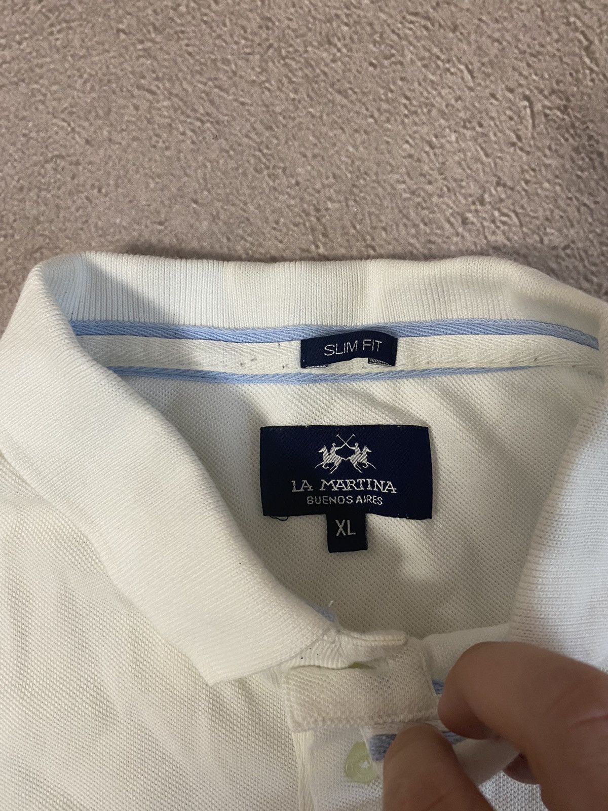 Polo Ralph Lauren × Vintage Polo Ralph Lauren style distressed rugby polo Size US XL / EU 56 / 4 - 7 Thumbnail