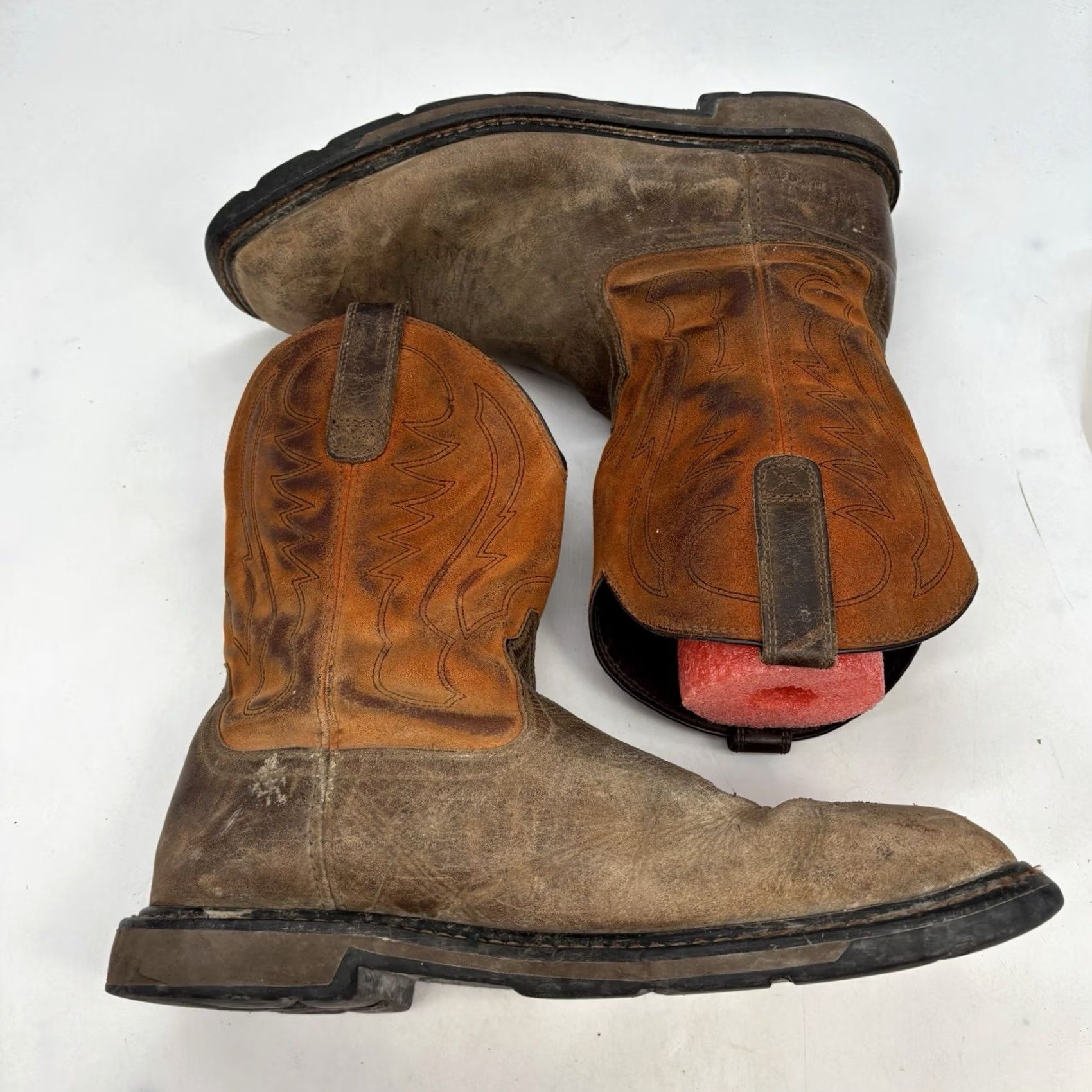 Ariat Ariat Workhog XT Patriot H2O Mens 10.5 Brown Leather Waterproof Oil Resistant Slip Resistant Safety WorkBoots ASTM F2413-18 SageX? Size US 11 / EU 44 - 7 Thumbnail