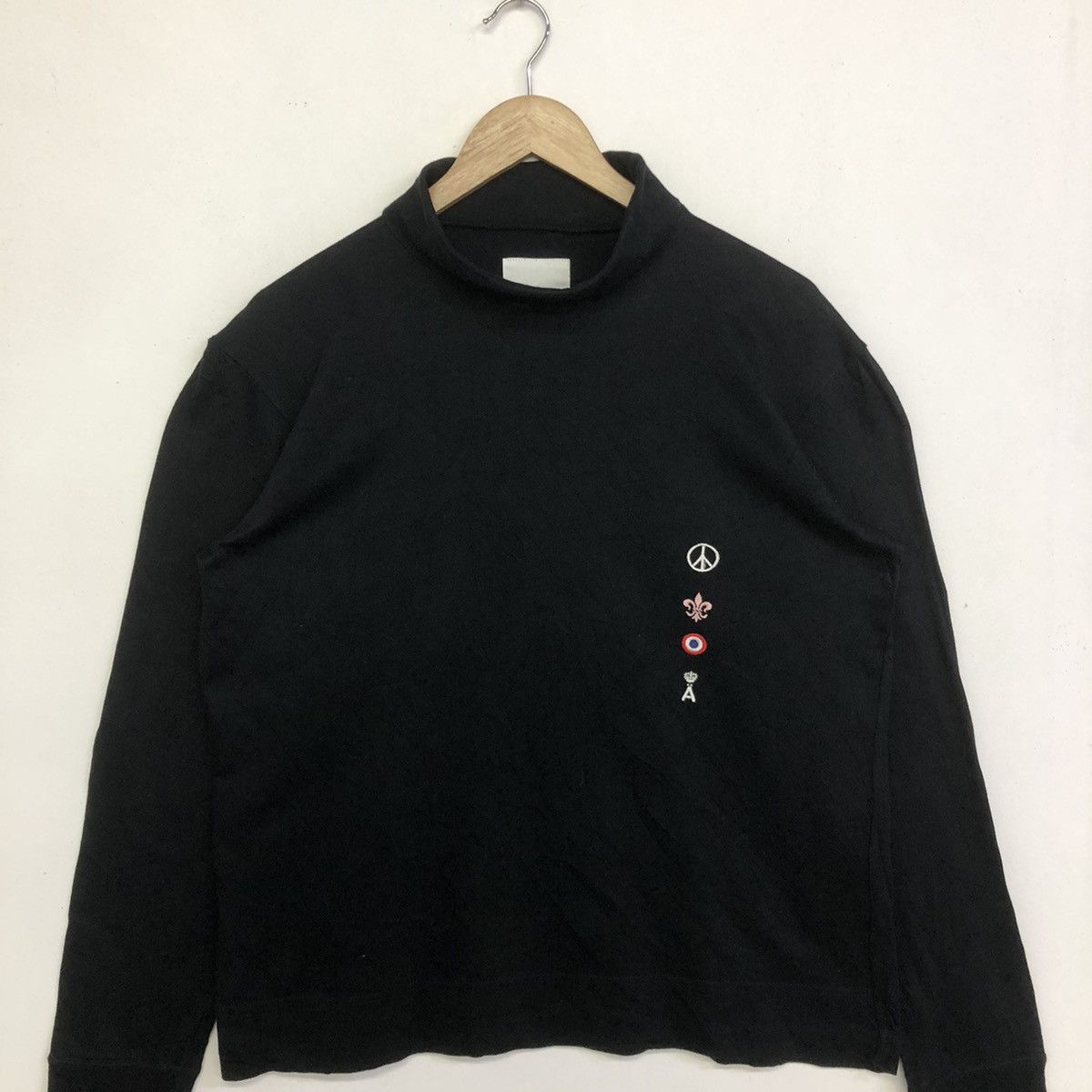 Japanese Brand A SUMMER INC. Japanese Brand Turtle Neck Long Sleeve Tshirt Size US L / EU 52-54 / 3 - 2 Thumbnail