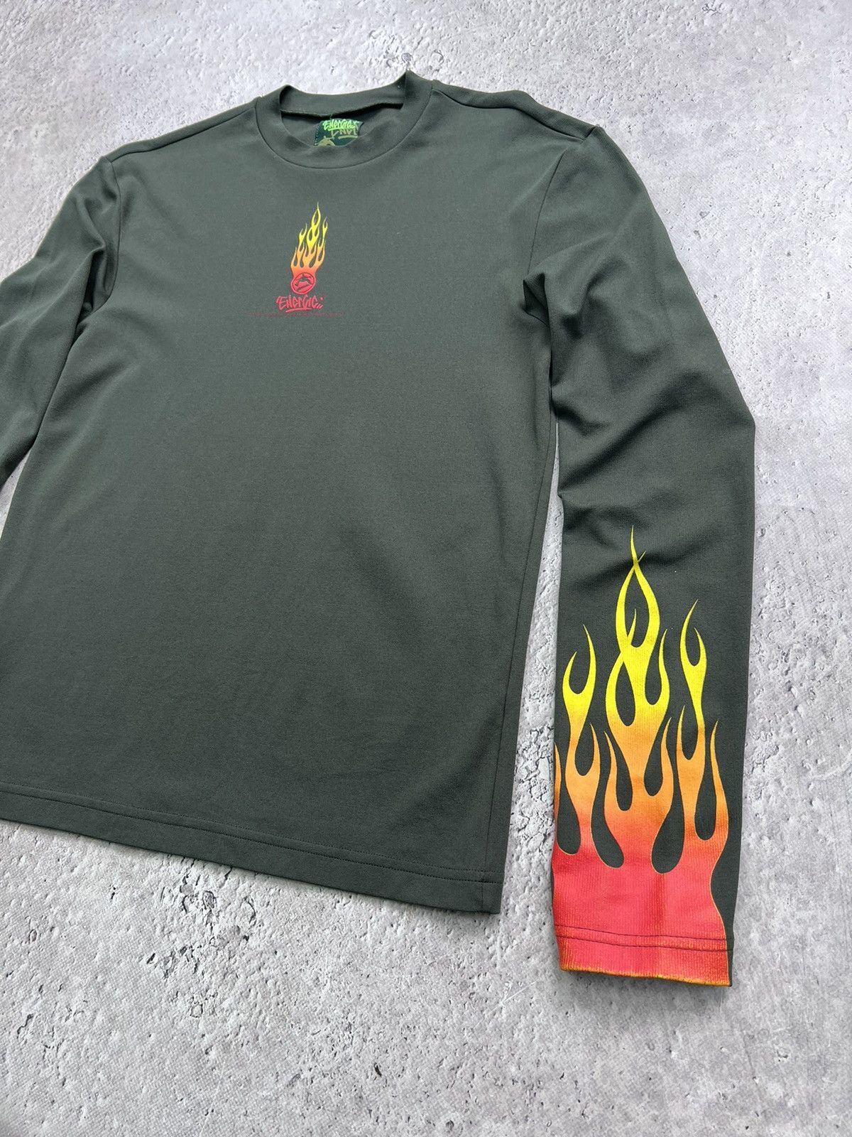 Diesel × Japanese Brand VINTAGE ARCHIVE MESH SLIM FIRE LONGSLEEVE Size US M / EU 48-50 / 2 - 4 Thumbnail