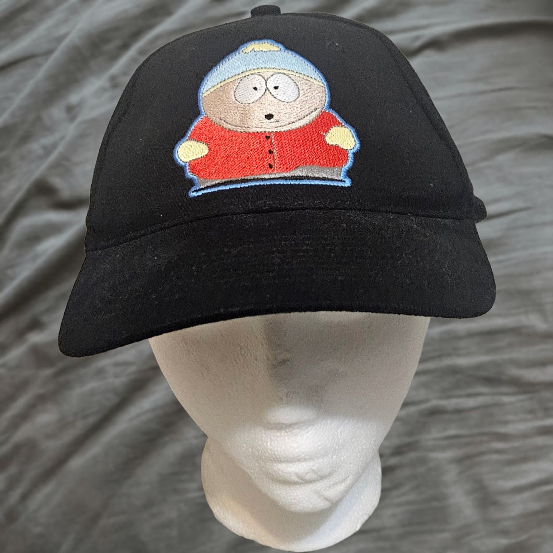Vintage VINTAGE Comedy Central 90s Snapback Hat Cartman South Park 1998 Mens Black headstart caps Size US M / EU 48-50 / 2 - 1 Thumbnail