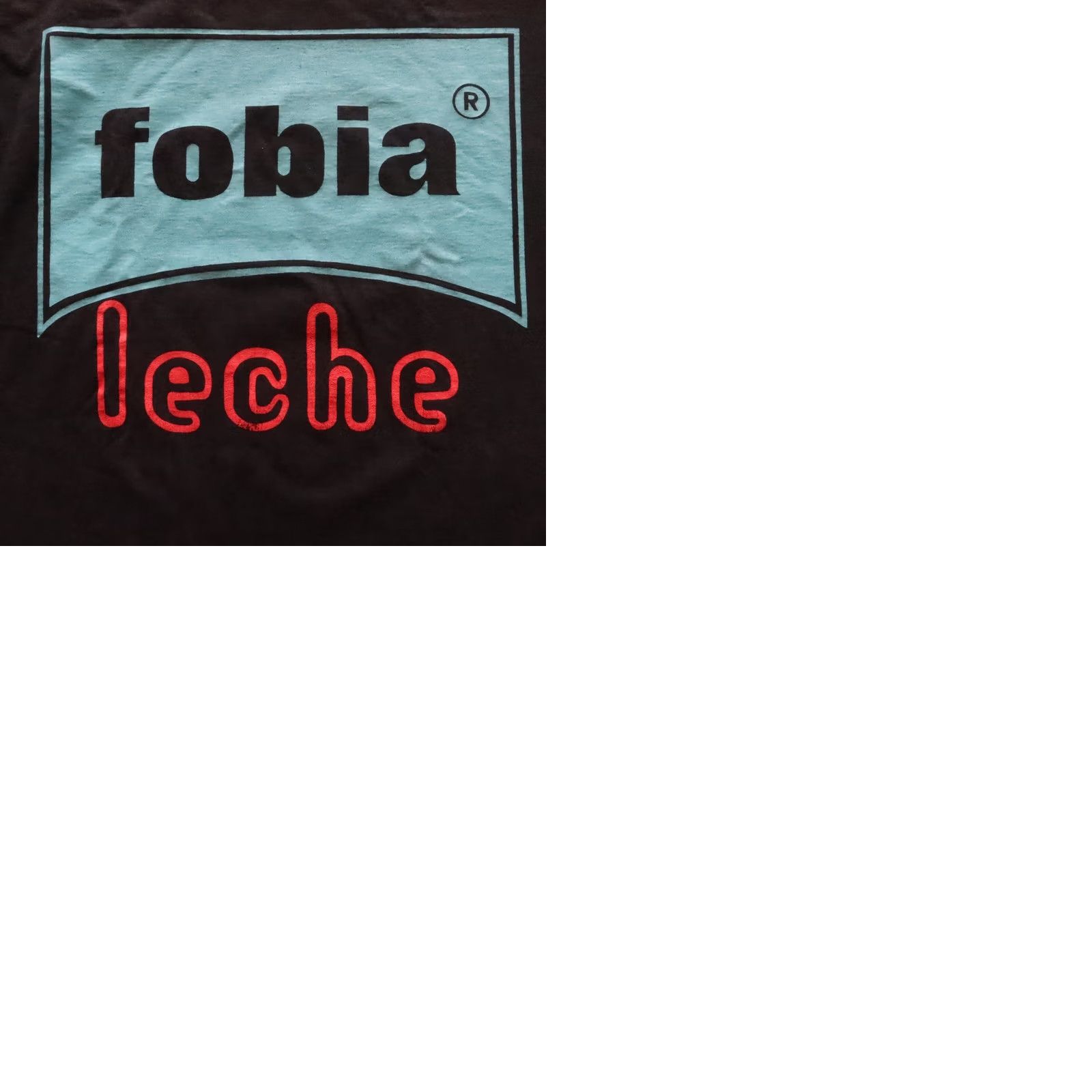 Vintage Vintage Fobia Leche Tour Tijuana '94 Mexican Roc Band Tshirt XL Black Nike Shirt Mens Size US XL / EU 56 / 4 - 9 Thumbnail