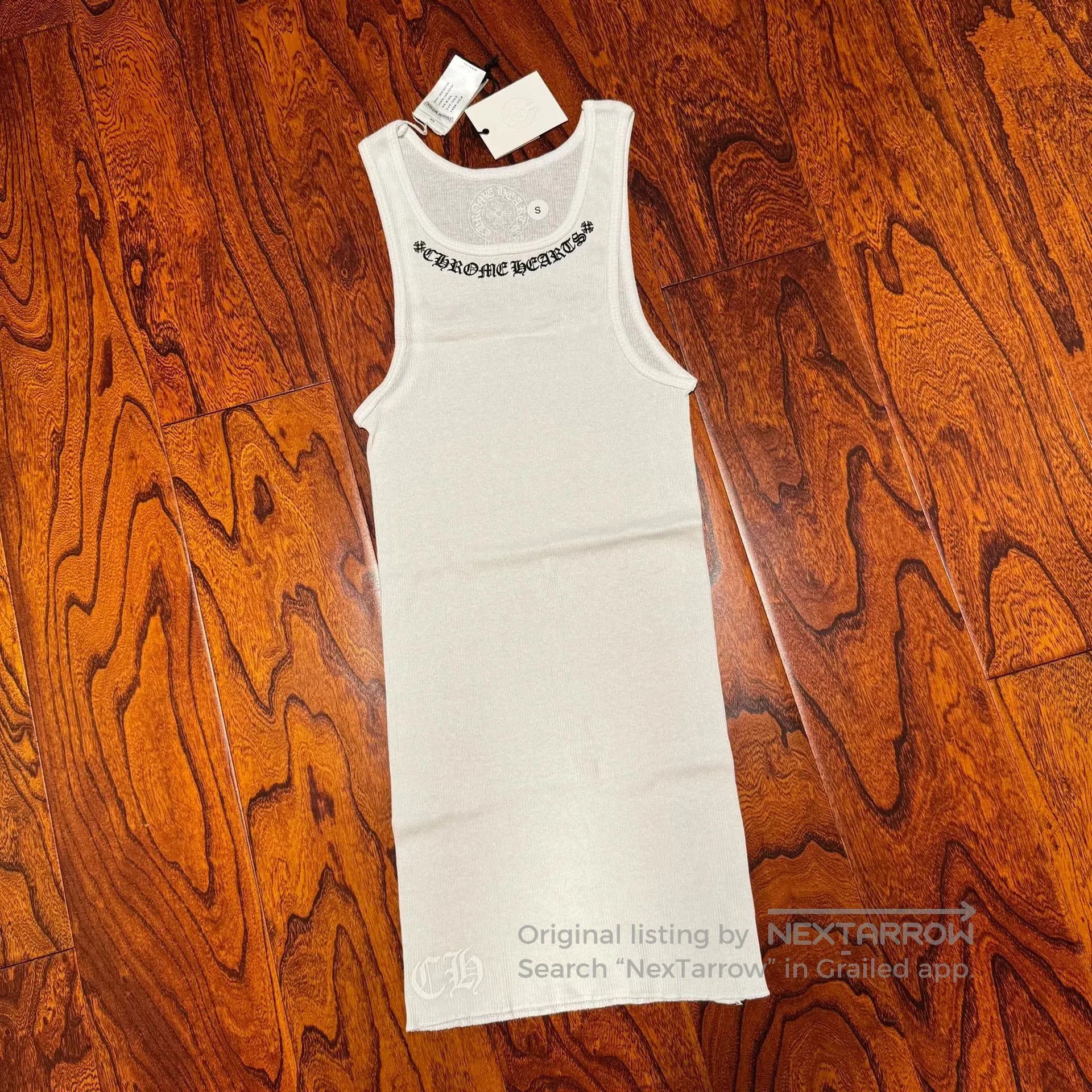 Chrome Hearts chrome hearts white tank dress with print. Size S / US 4 / IT 40 - 4 Thumbnail