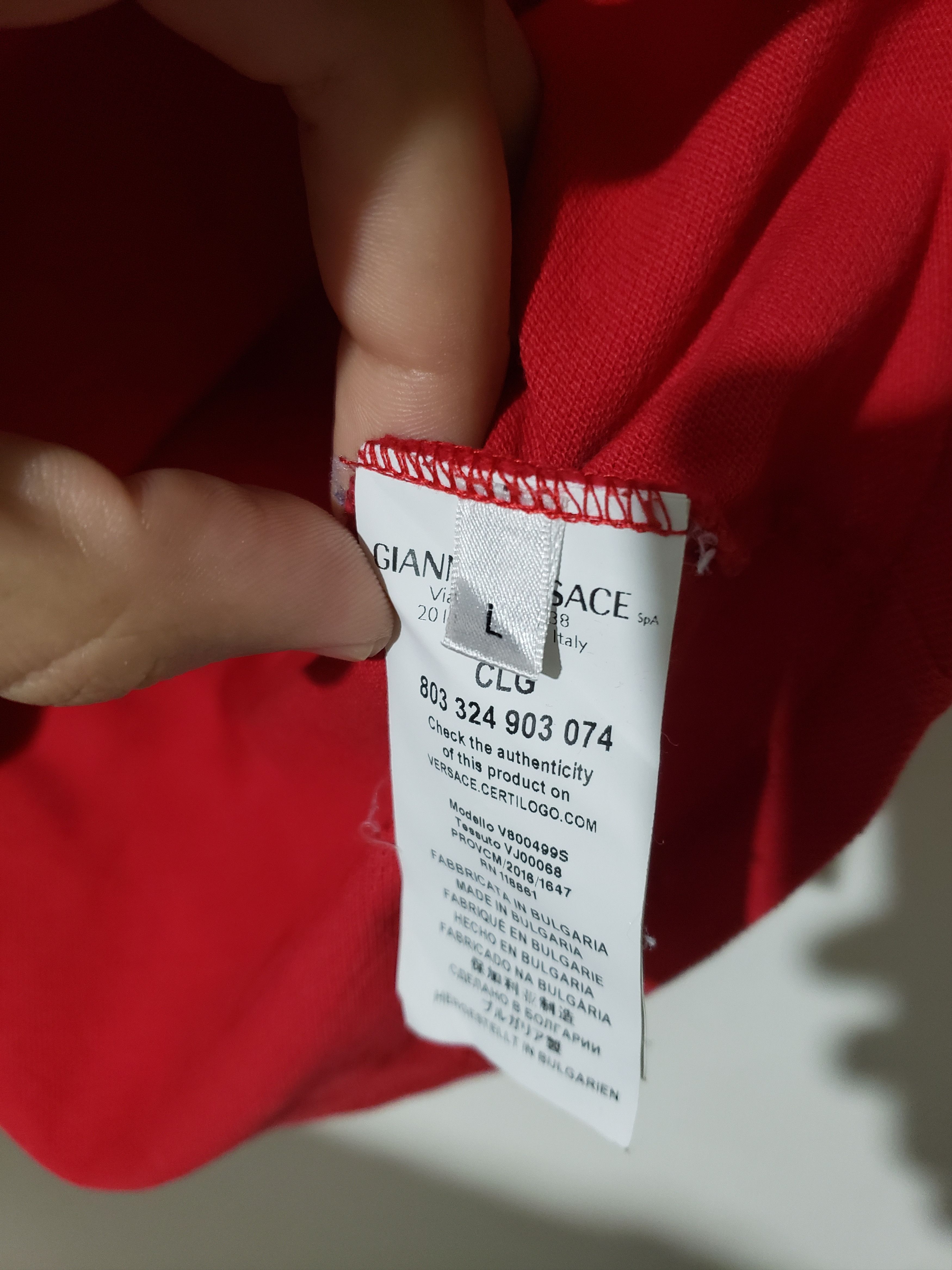 Versace Versace Collection polo tee mid medusa Size US L / EU 52-54 / 3 - 4 Thumbnail