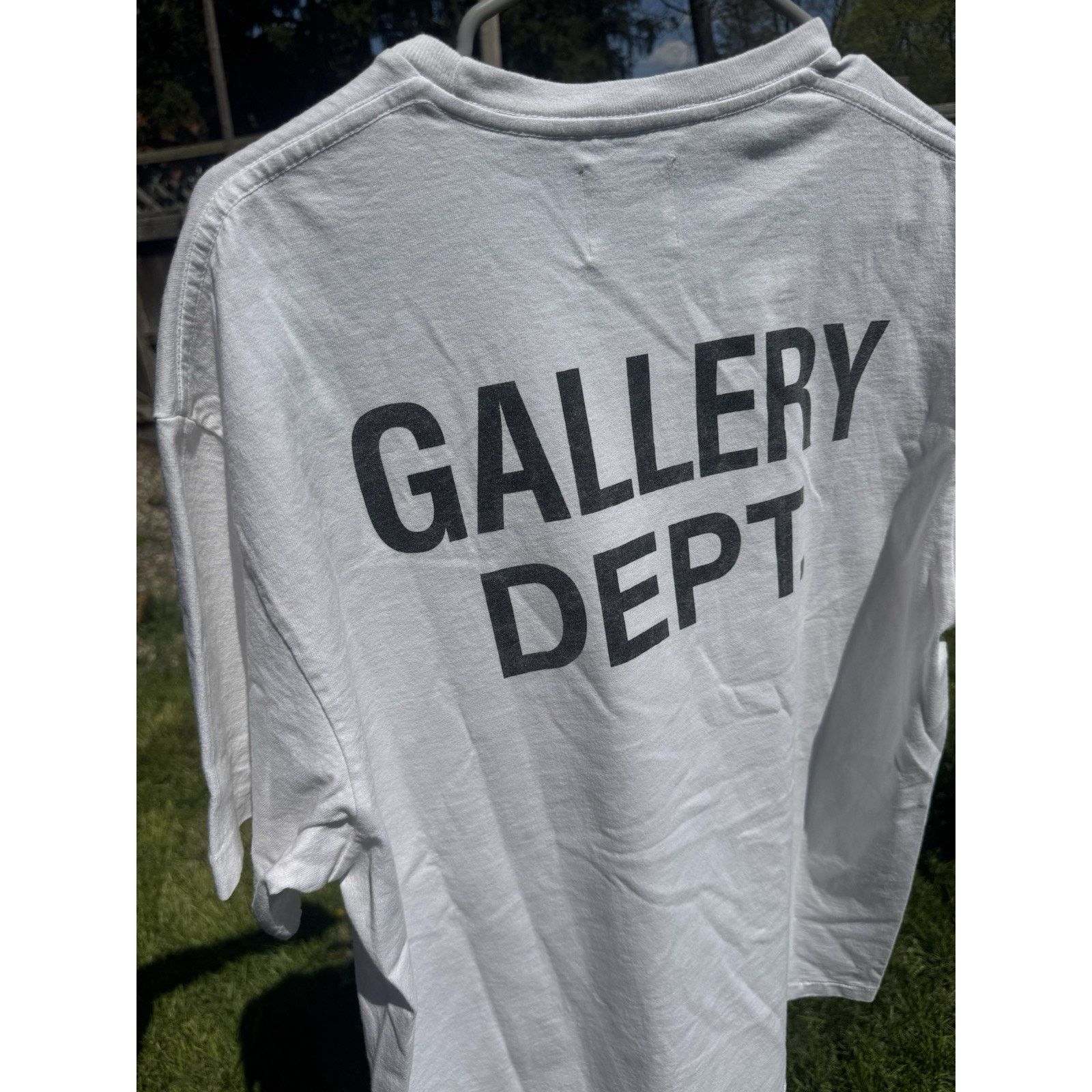 Gallery Dept. Gallery Dept Shirt Everything Must Go White Shirt Mens Large Size US L / EU 52-54 / 3 - 5 Thumbnail