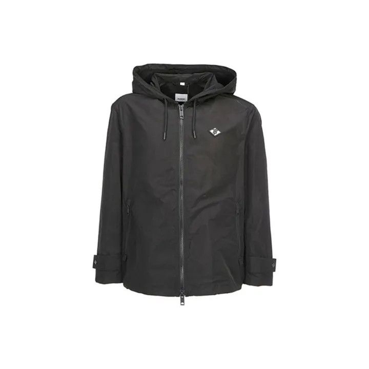 Burberry Logo Hooded Casual Jacket for Men 0079