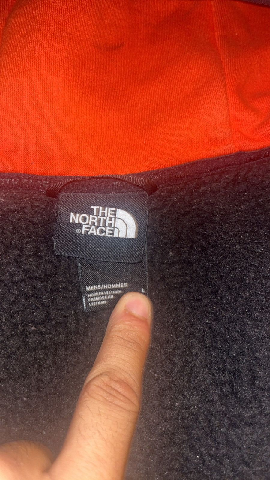 The North Face NORTH FACE FLEECE WINTER JACKET BUILT IN MASK/FACE COVER Size US L / EU 52-54 / 3 - 10 Thumbnail